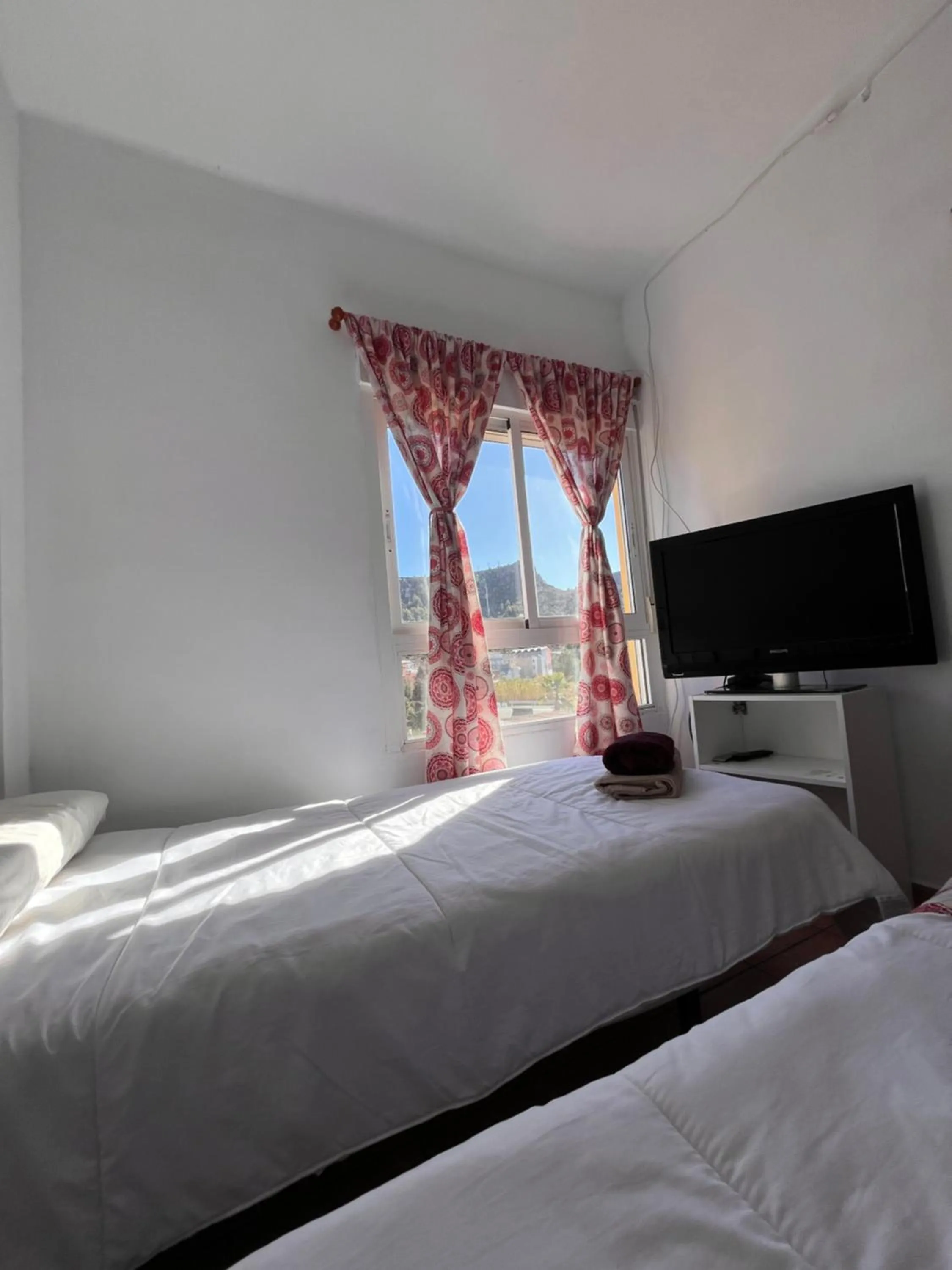 Bed in Hotel Espadan