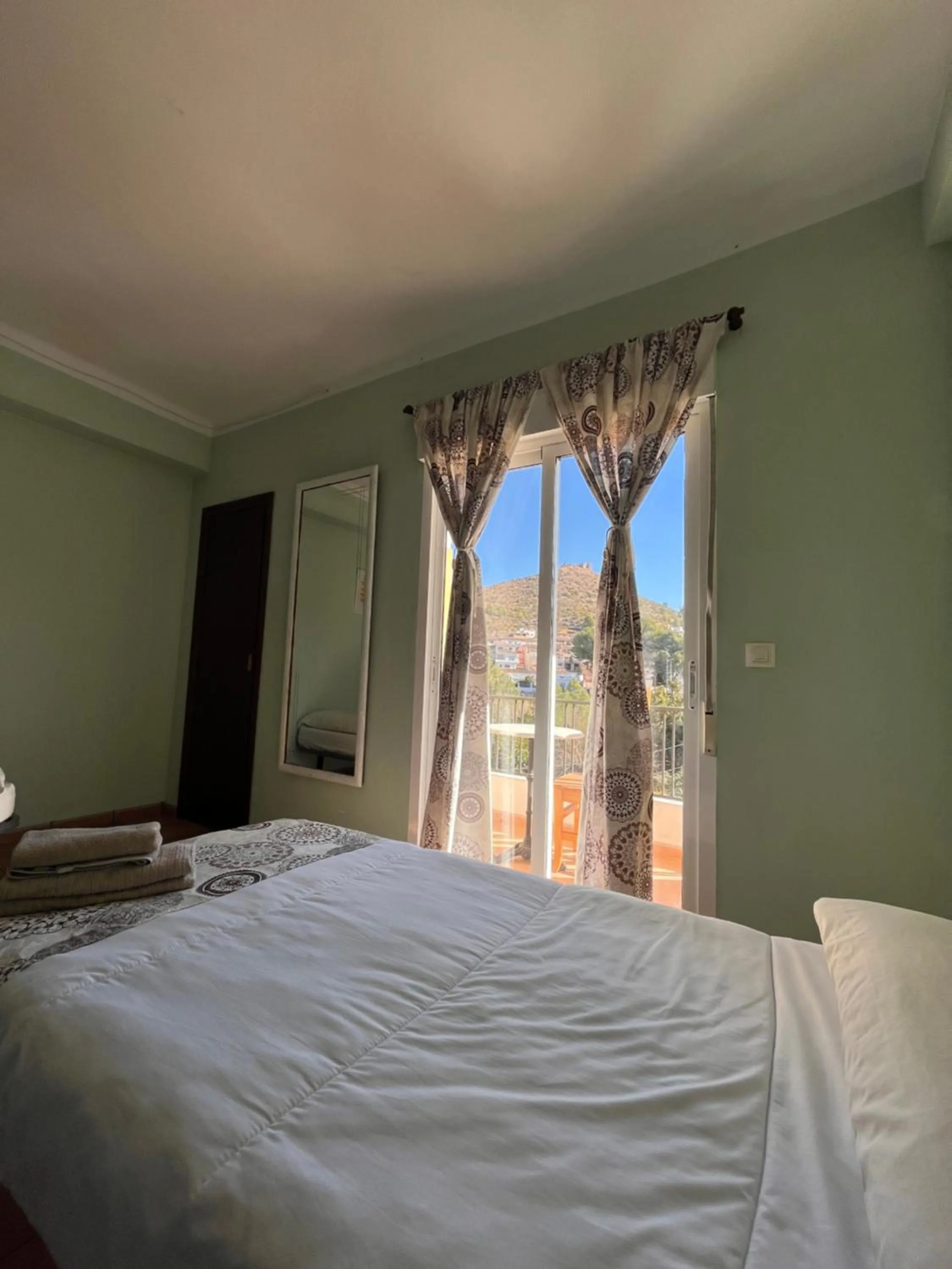 Bed in Hotel Espadan