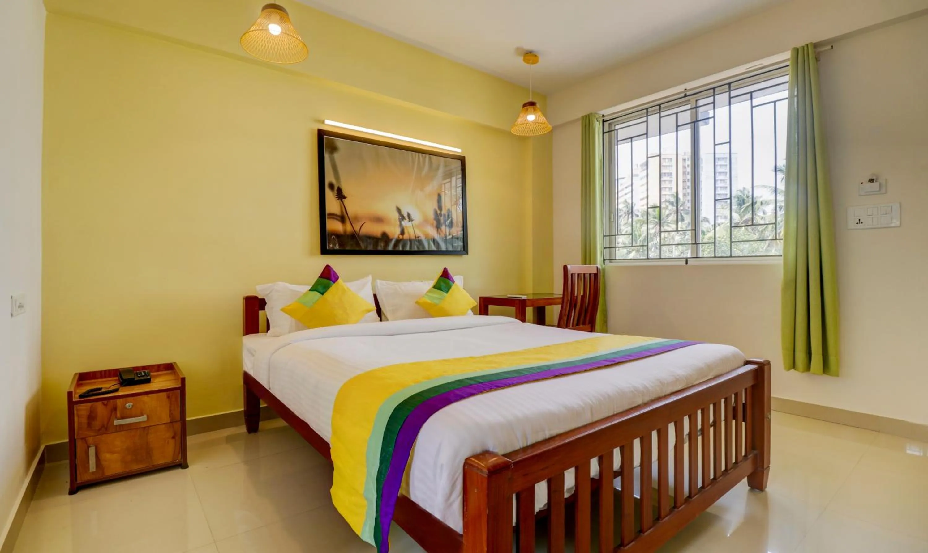 Bedroom, Bed in Itsy Hotels Ushodaya Royal Residency