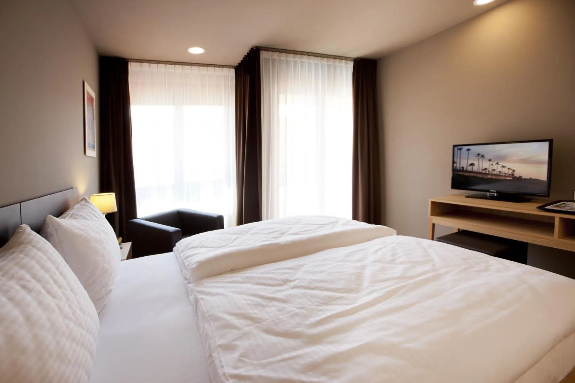 Bedroom, Bed in Hotel am Garnmarkt