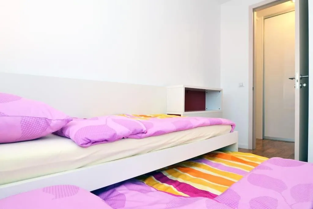 Bedroom, Bed in Apartment Trnje