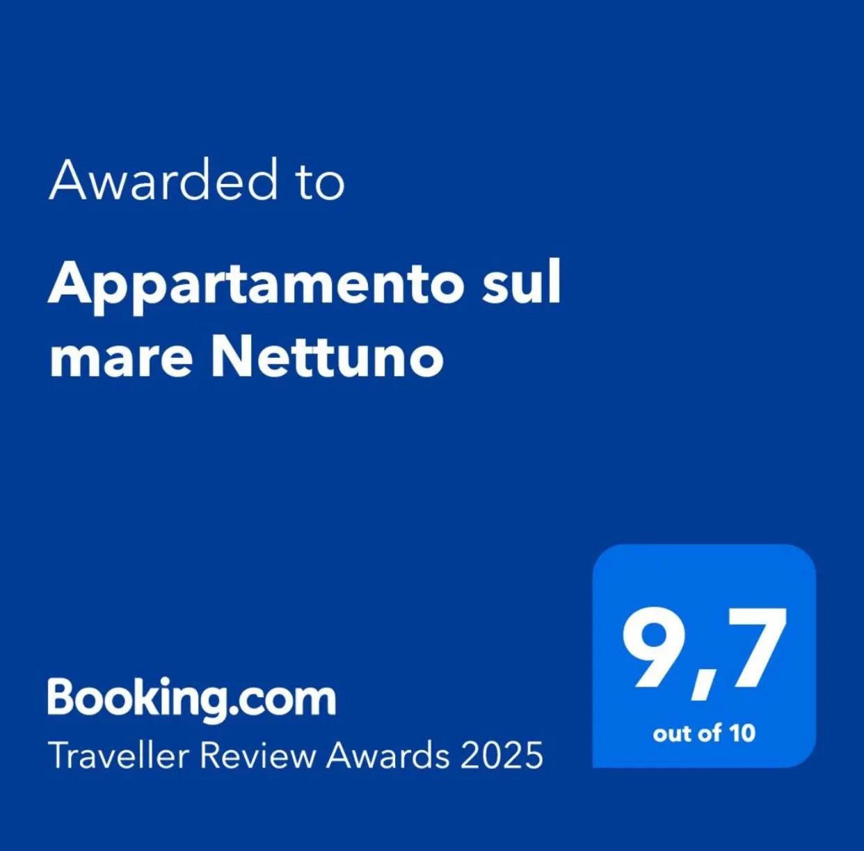 Appartamento sul mare Nettuno