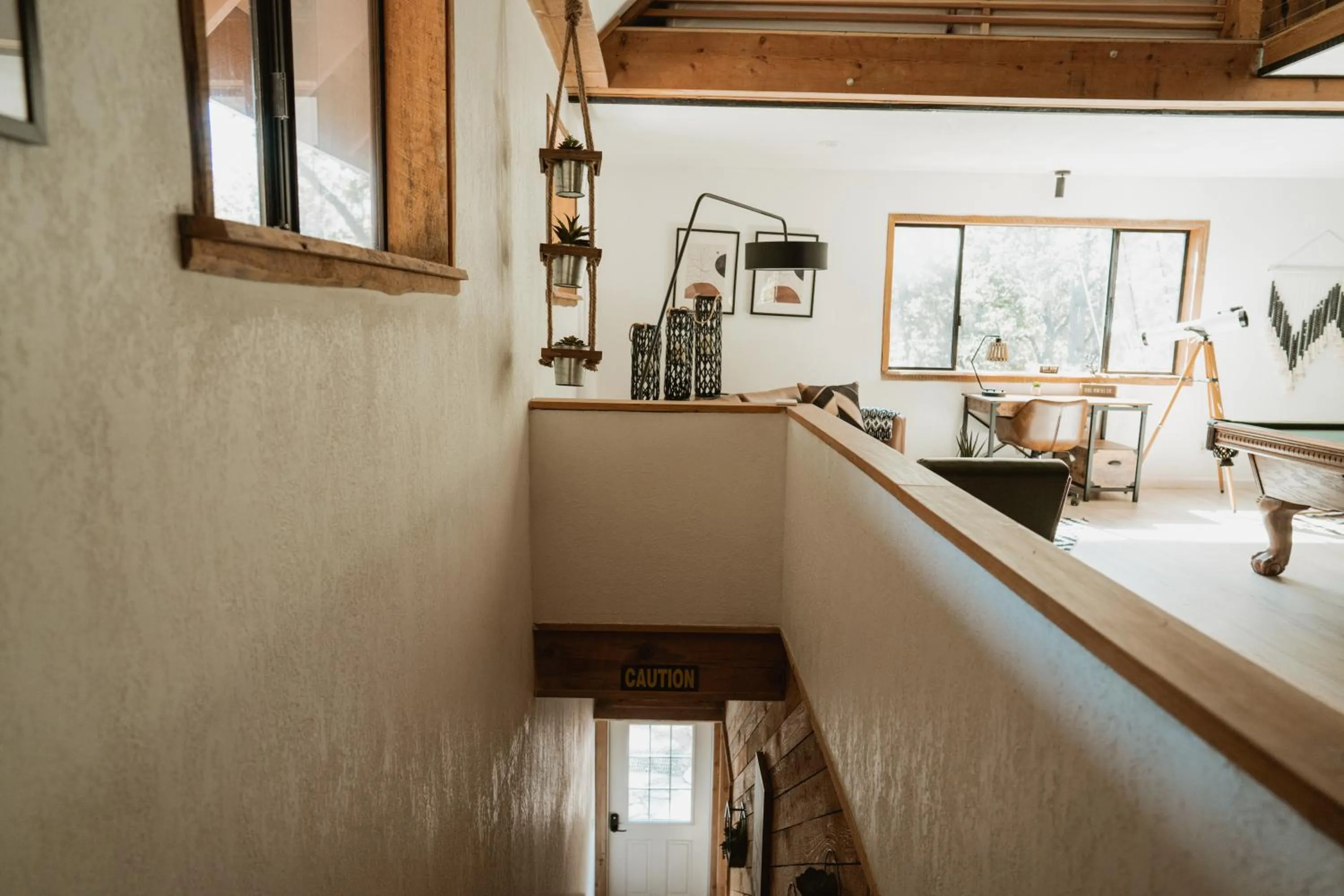 Living room in Romantic Forest Lovers Nest by Casa Oso