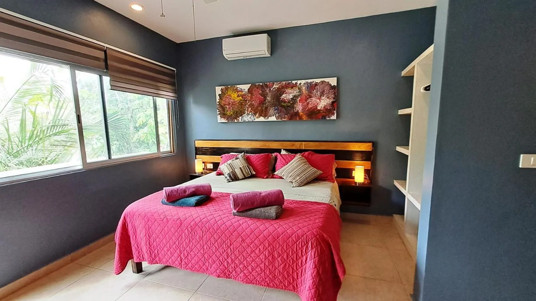 Bed in Casa Mtl Tulum