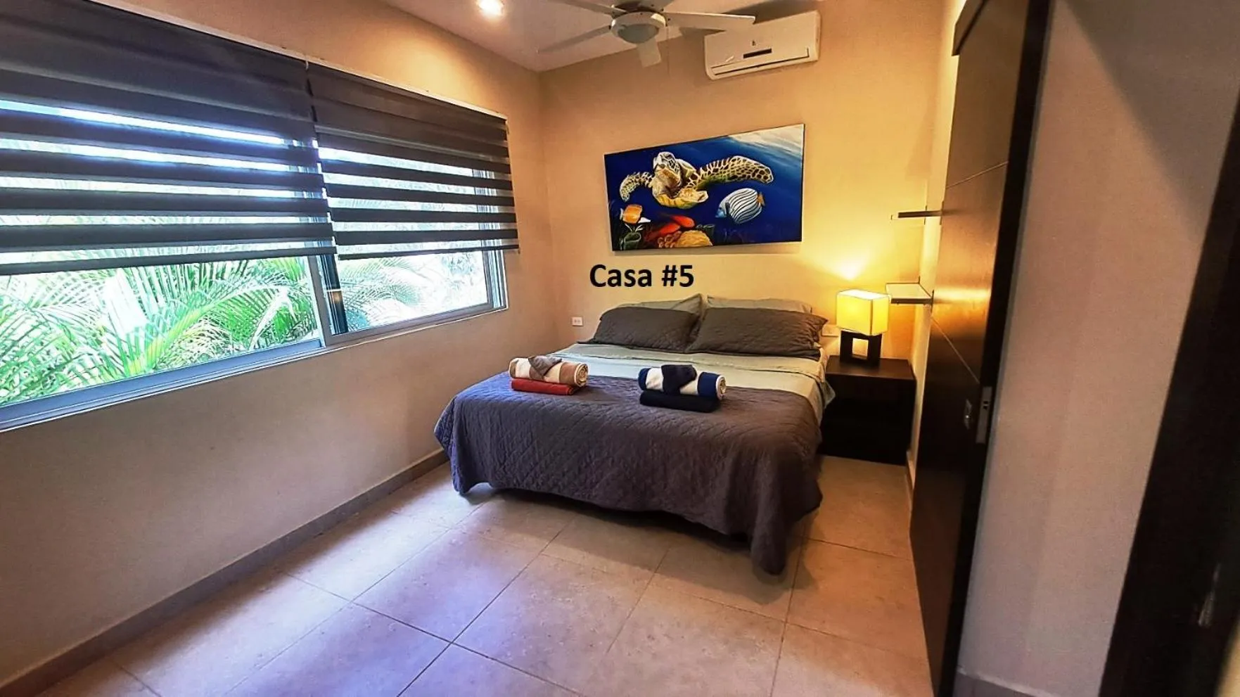 Bed in Casa Mtl Tulum