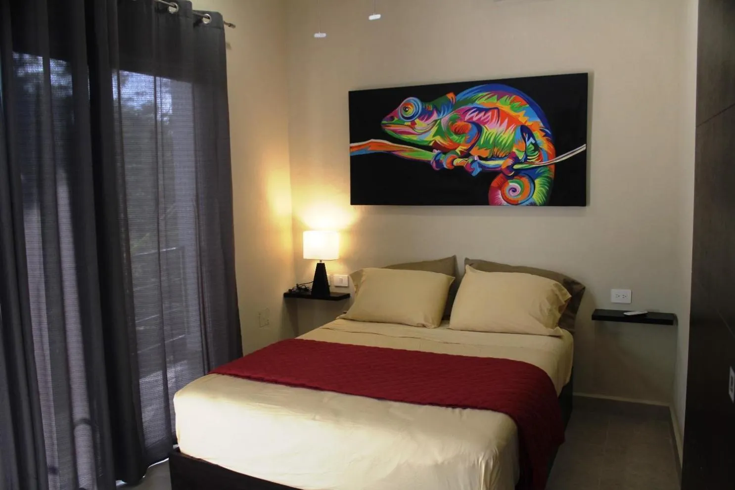 Bed in Casa Mtl Tulum