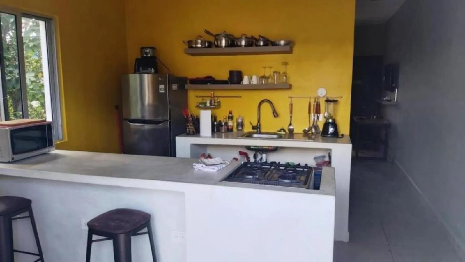 Dining area in Casa Mtl Tulum