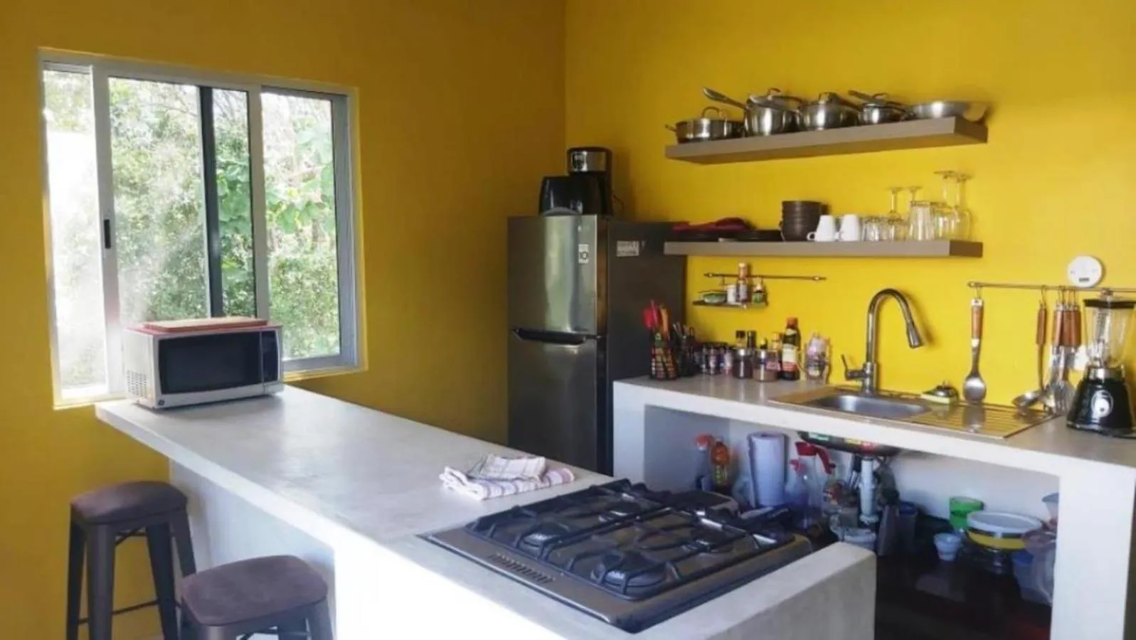 stove in Casa Mtl Tulum