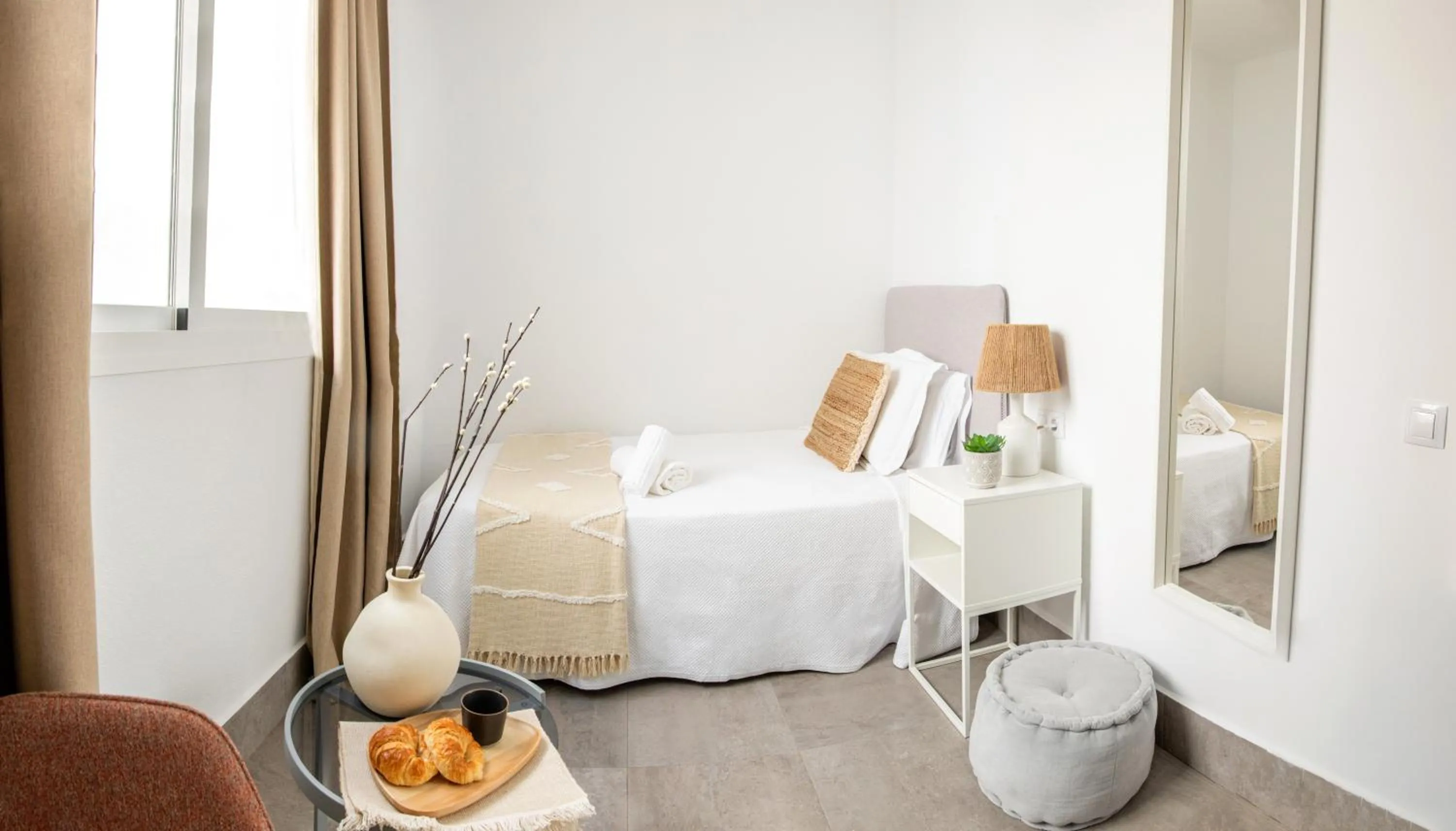 Bedroom, Bed in Apartamentos Casa Macías