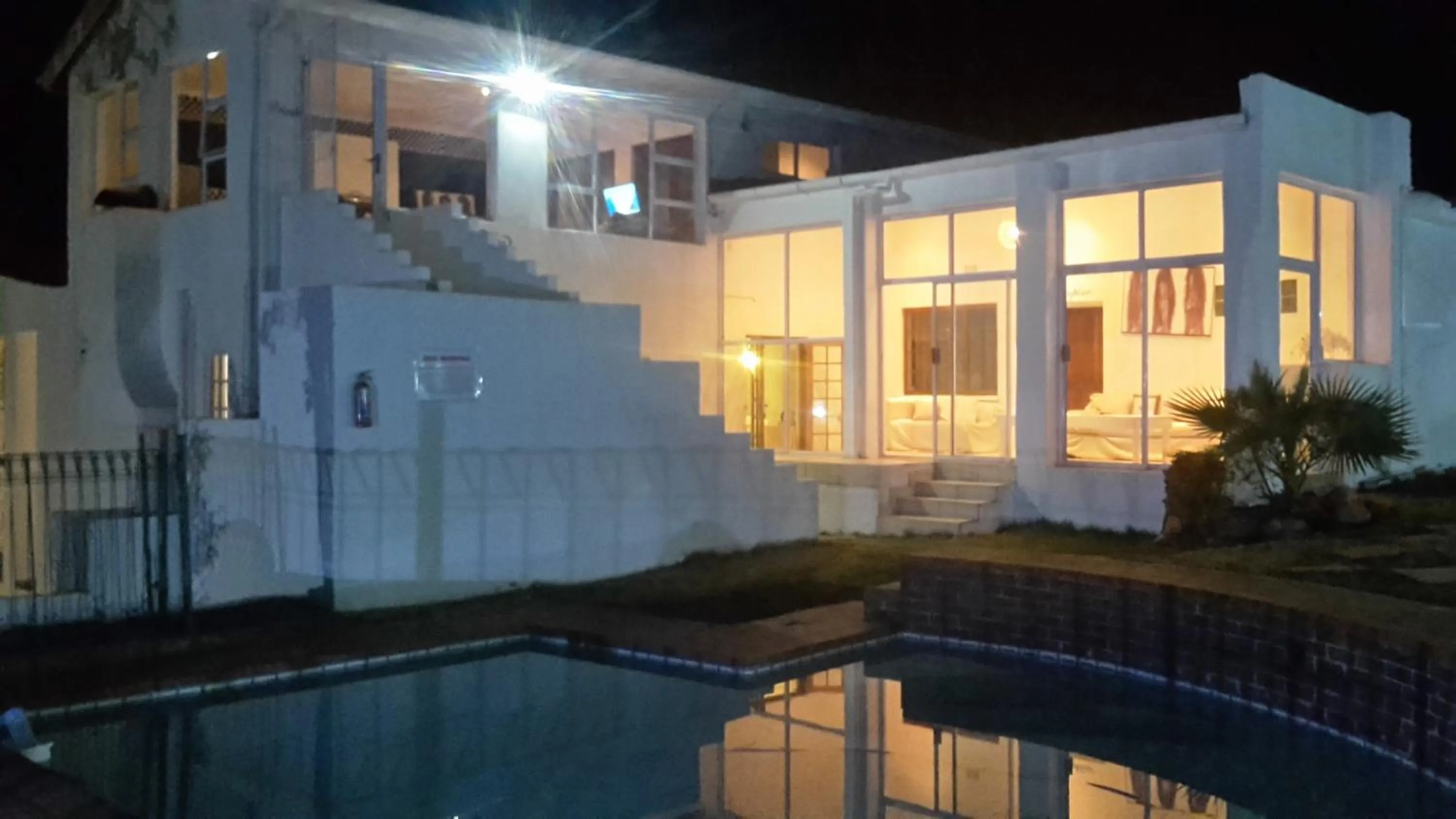 Pool view in Muco Guest House