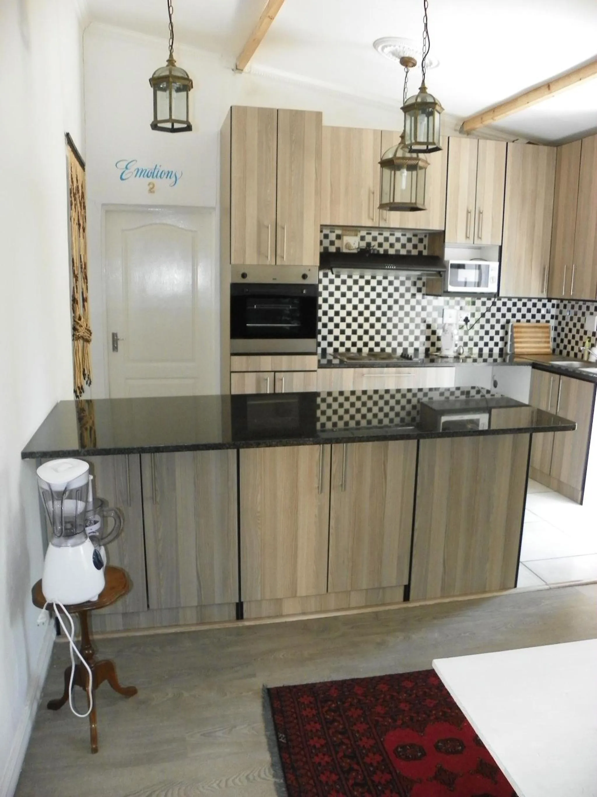 Kitchen or kitchenette in Muco Guest House