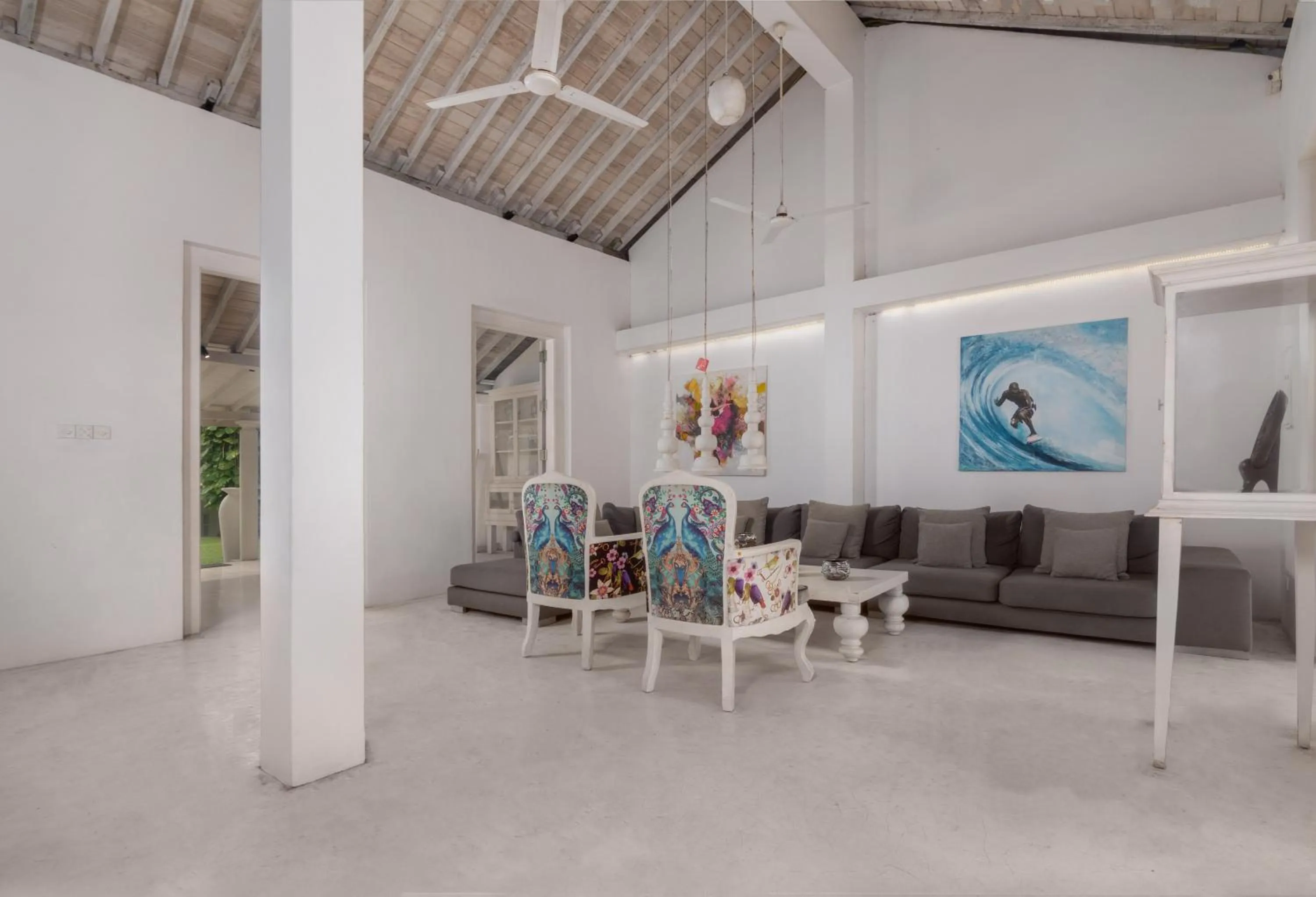 Seating area in W15 Escape