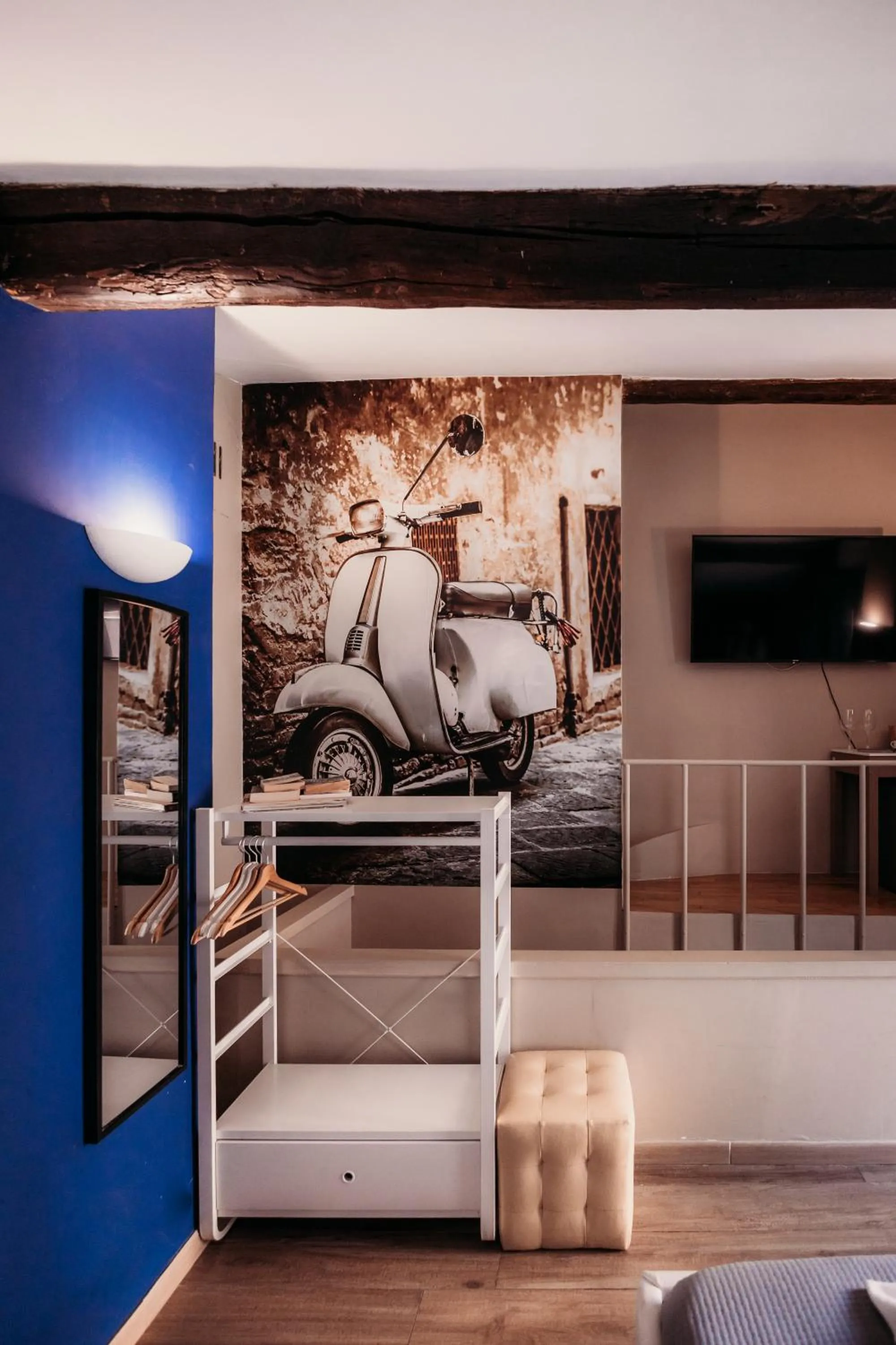 Bed in Hotel Domus Tiberina