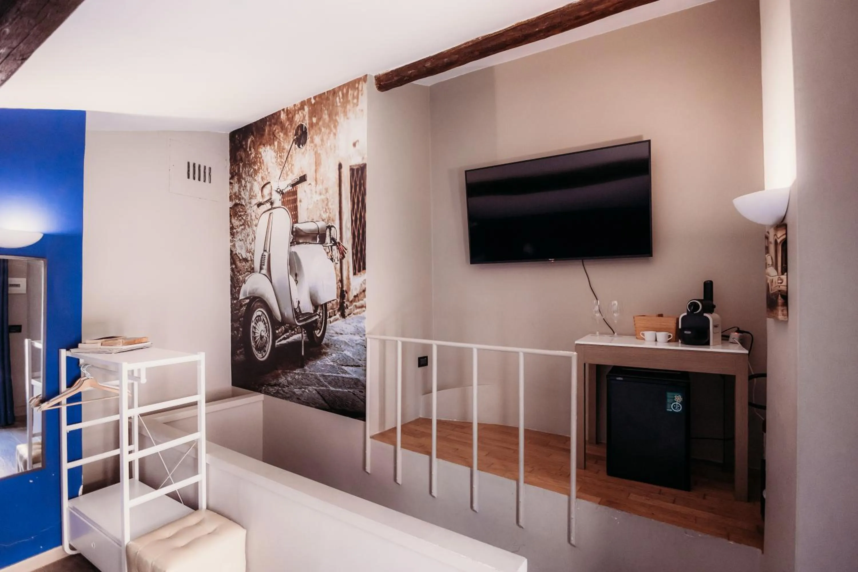 Bed in Hotel Domus Tiberina