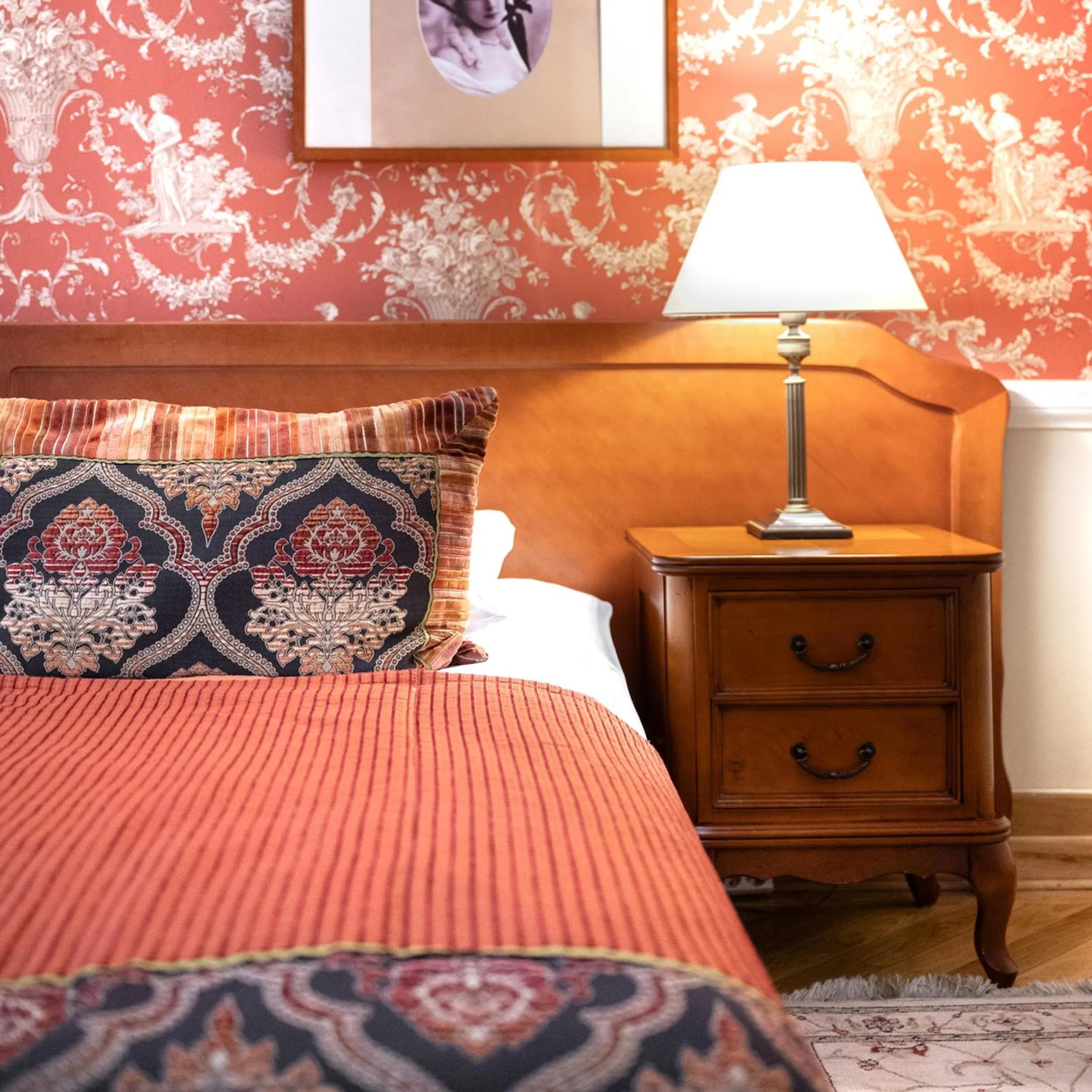 Bed in The Bonerowski Palace Boutique Hotel