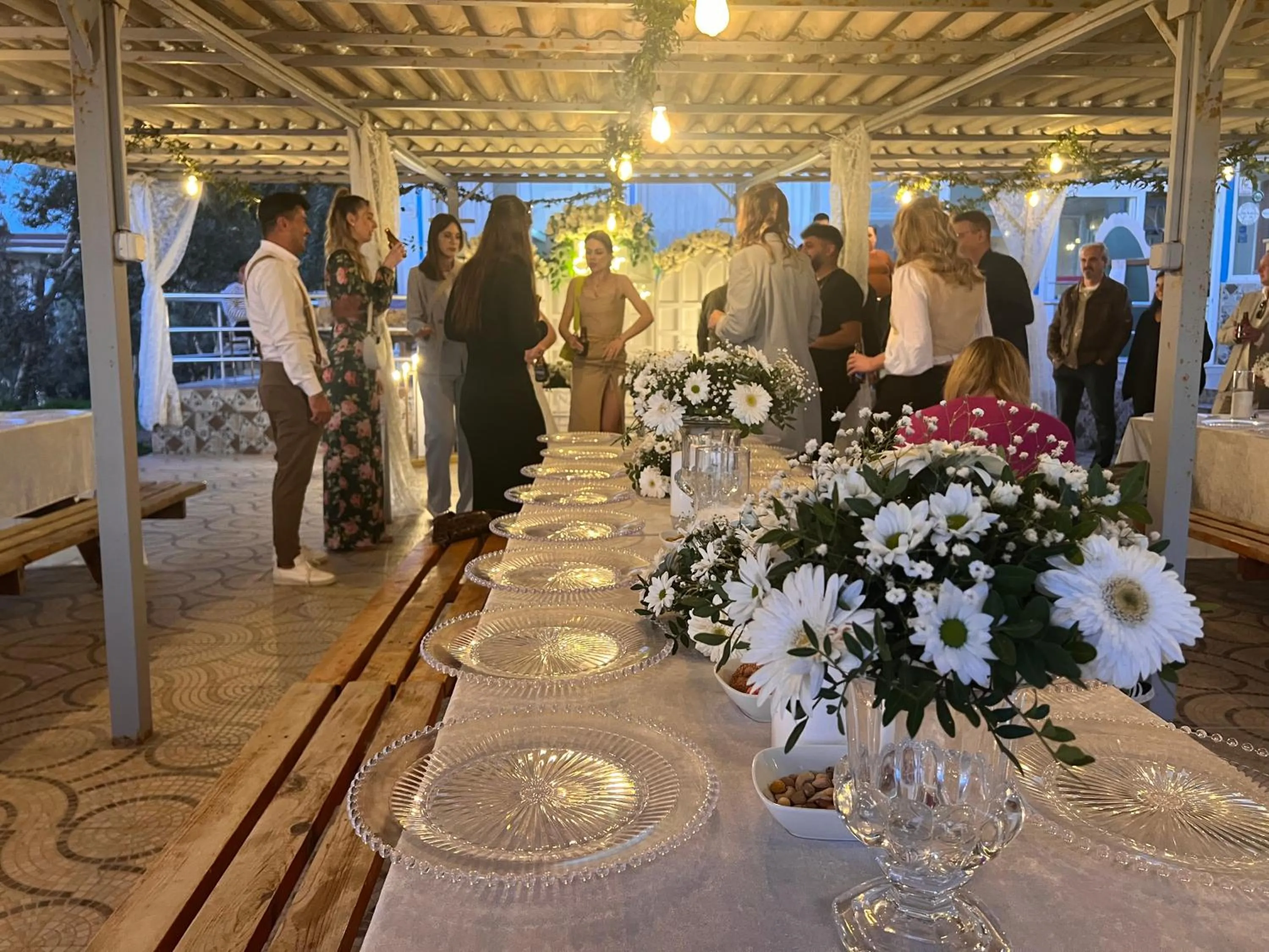 wedding in Mavi Cennet Camping Caravan