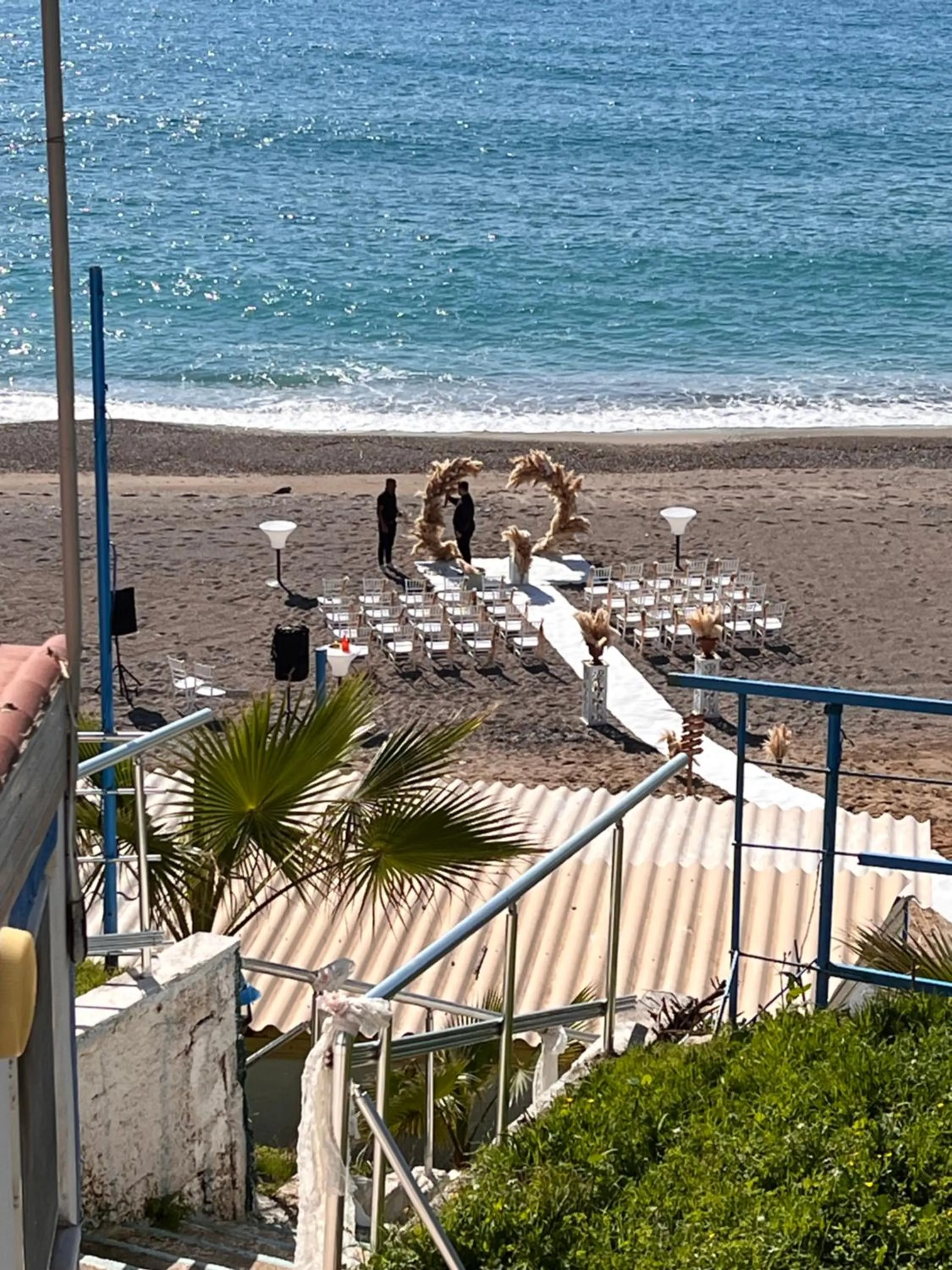 Beach in Mavi Cennet Camping Caravan