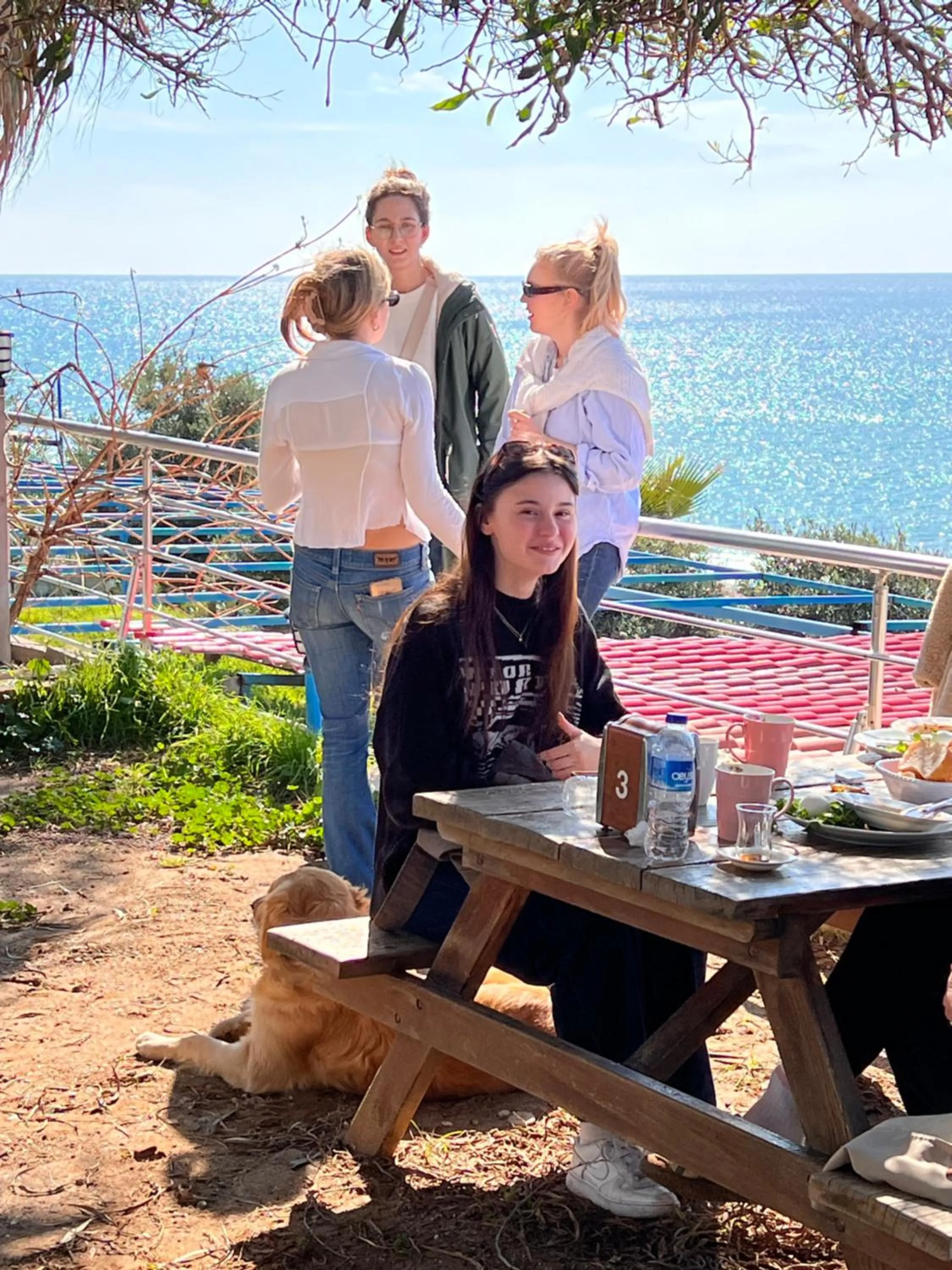 Guests in Mavi Cennet Camping Caravan