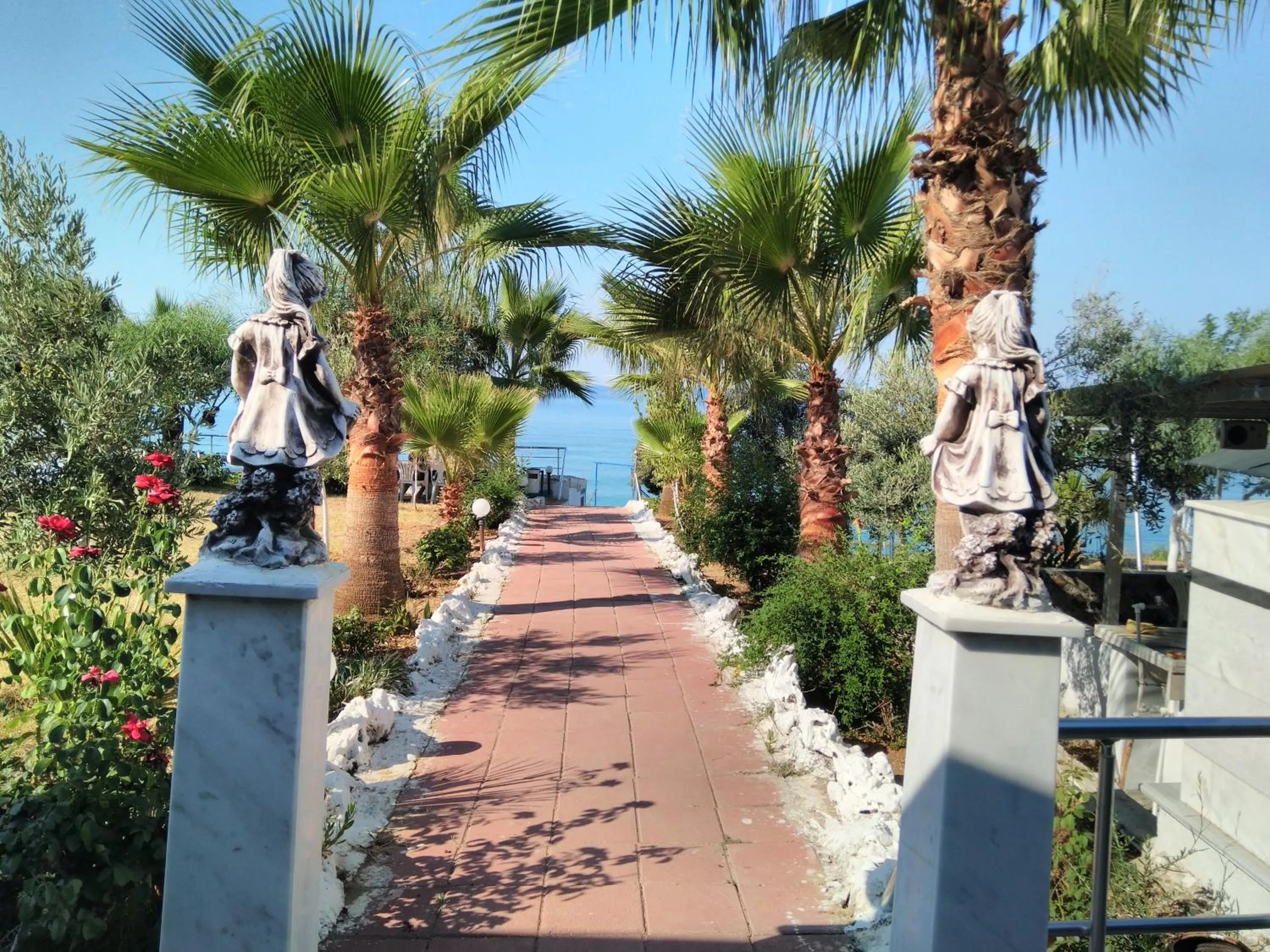 Sea view in Mavi Cennet Camping Caravan