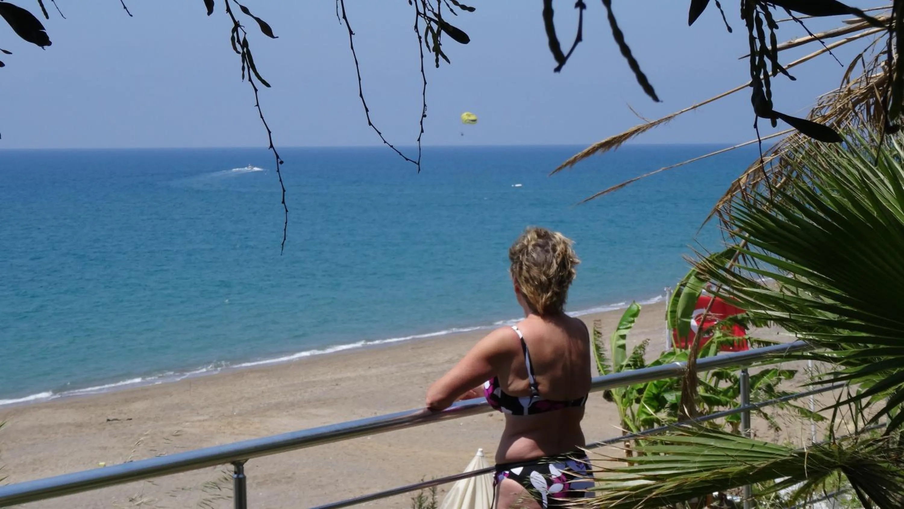 Beach in Mavi Cennet Camping Caravan