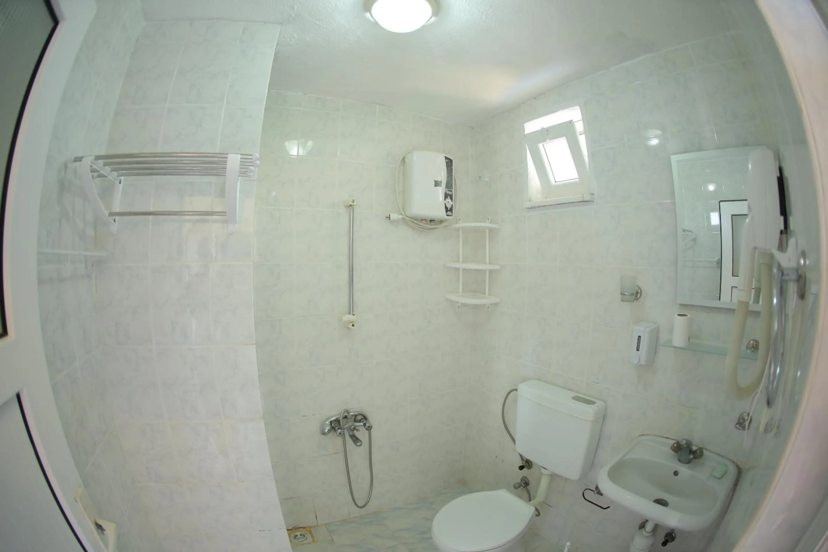 Shower in Mavi Cennet Camping Caravan