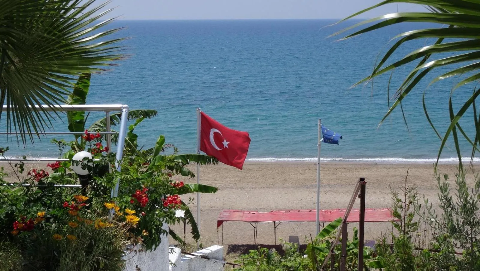 Fishing in Mavi Cennet Camping Caravan