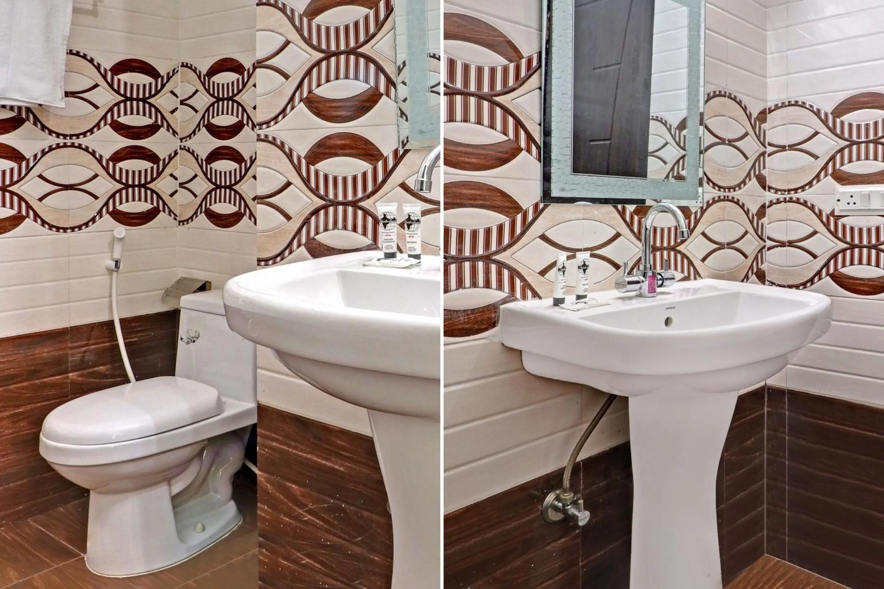 Bathroom in Hotel O VICTORIA PALACE