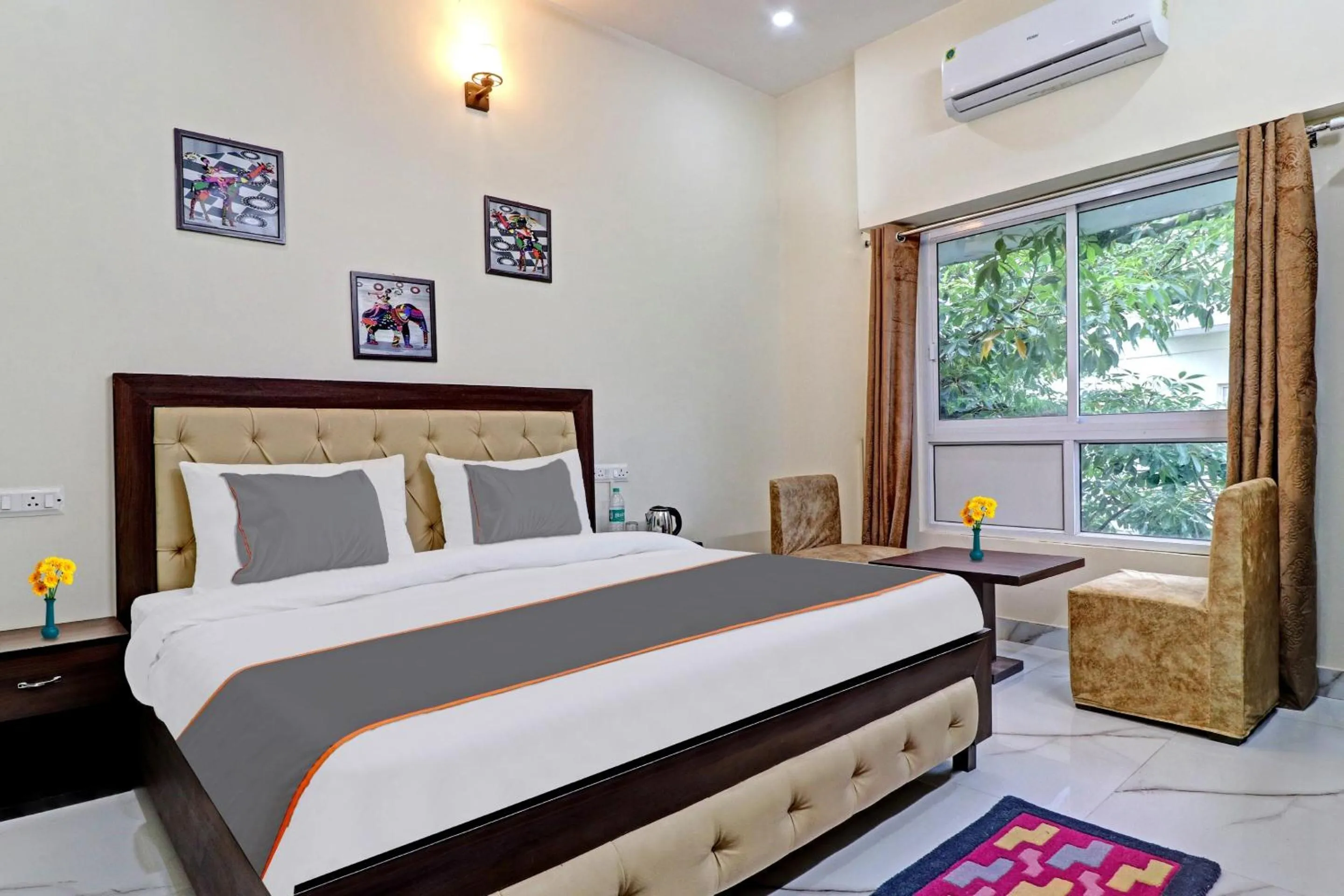 Bedroom, Bed in Hotel O VICTORIA PALACE