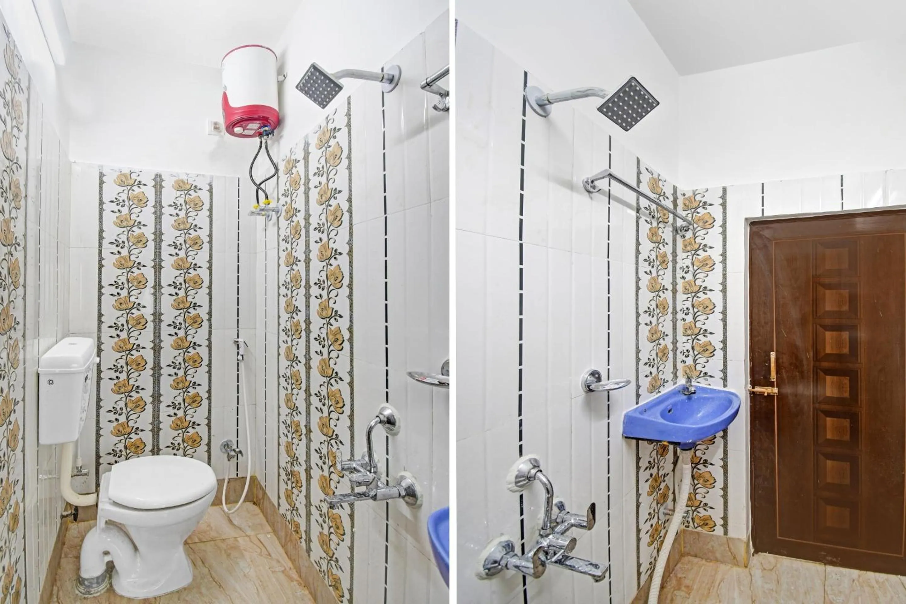 Bathroom in Hotel O Ankan Regency Near Acropolis Mall