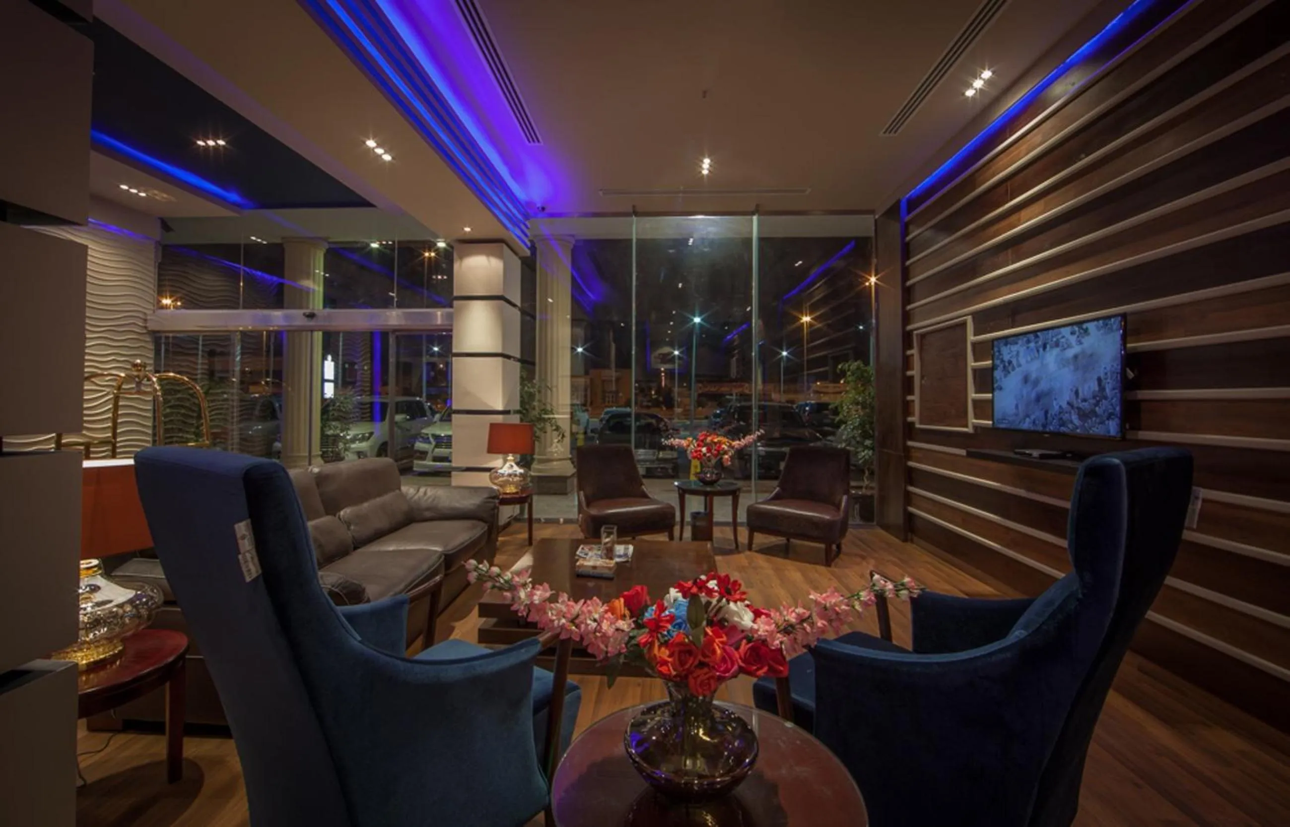 Lobby or reception in Taleen Serviced Apartments AlSahafa