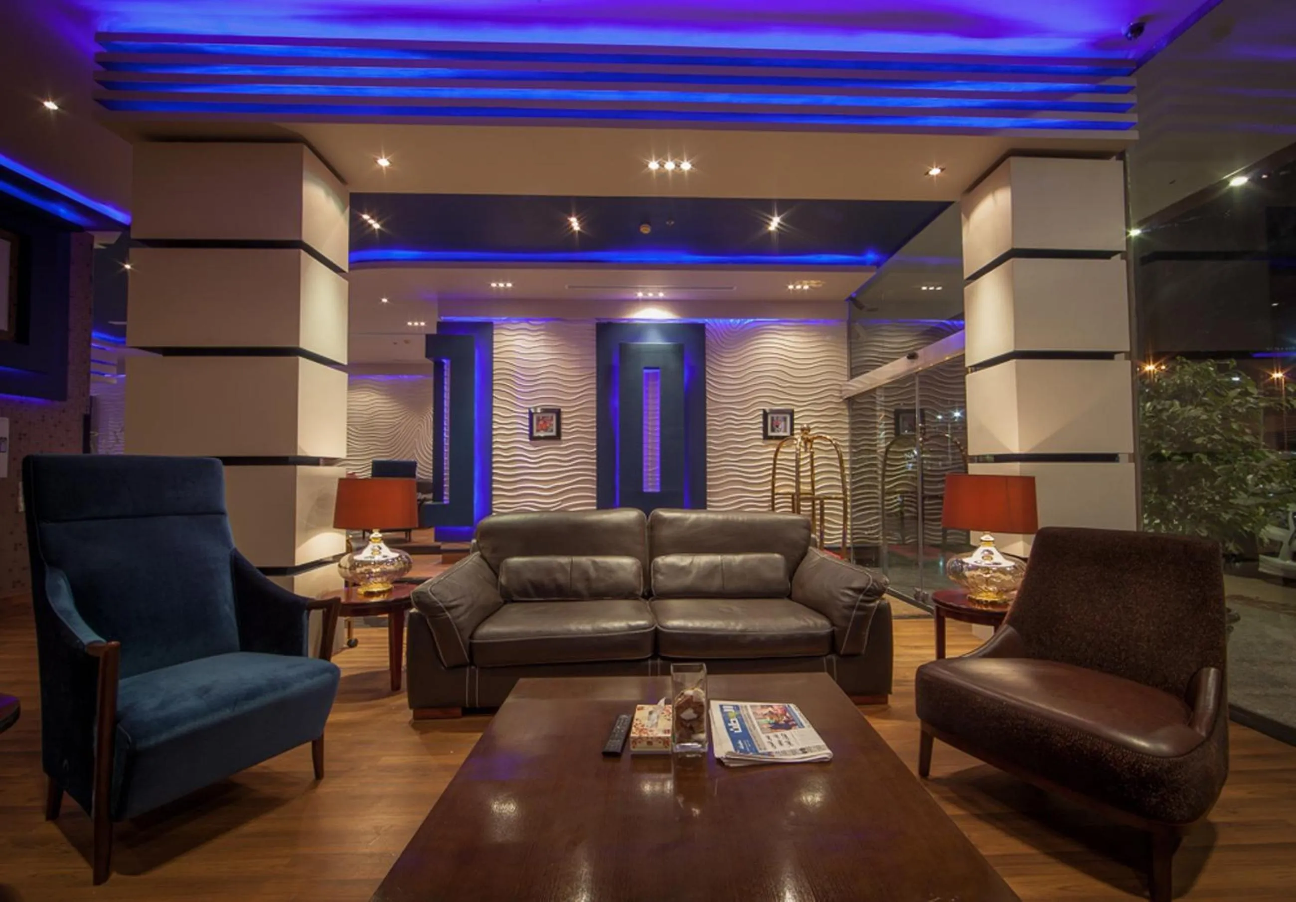 Lobby or reception in Taleen Serviced Apartments AlSahafa