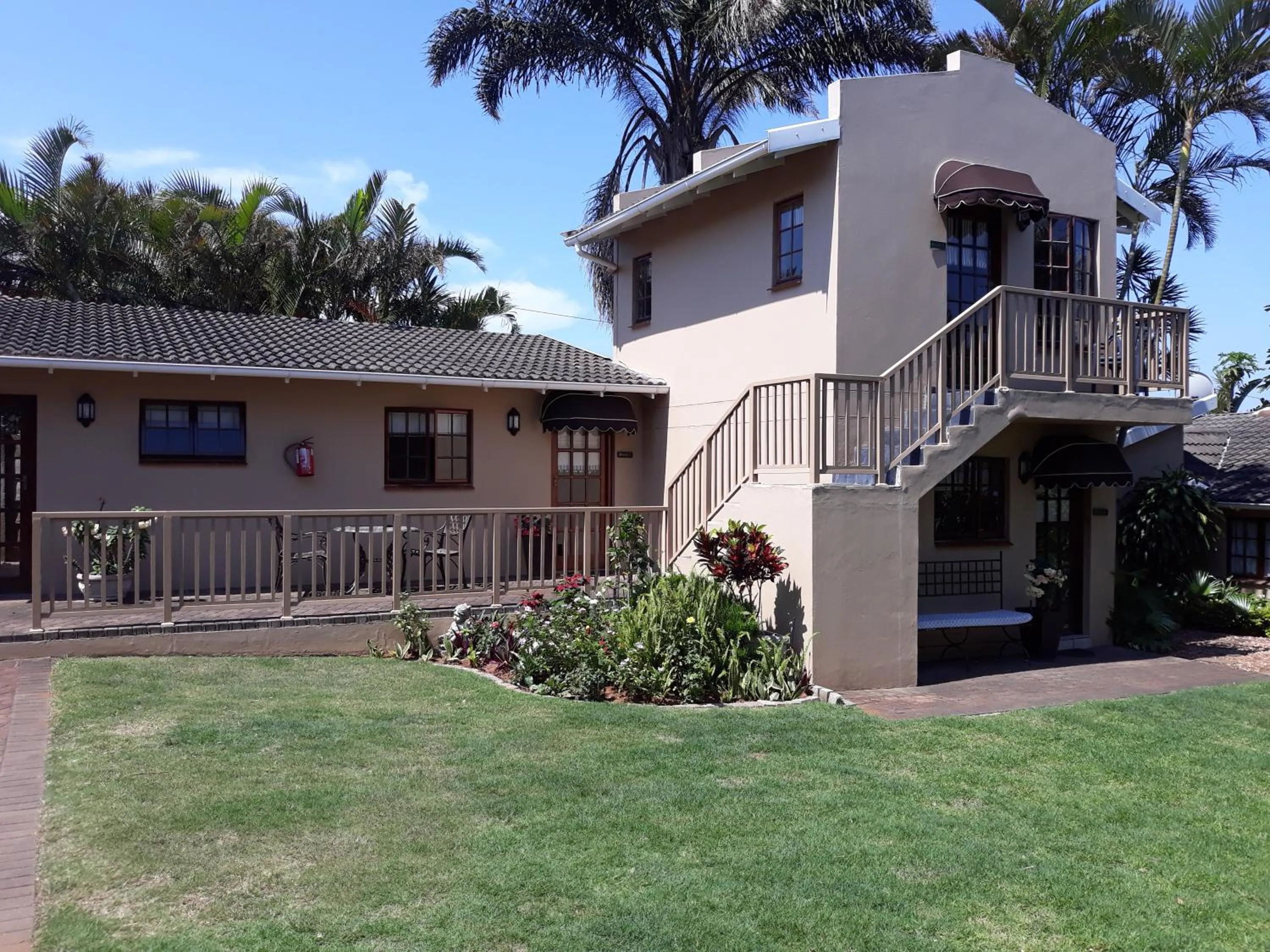 Garden in Joan's Bed and Breakfast