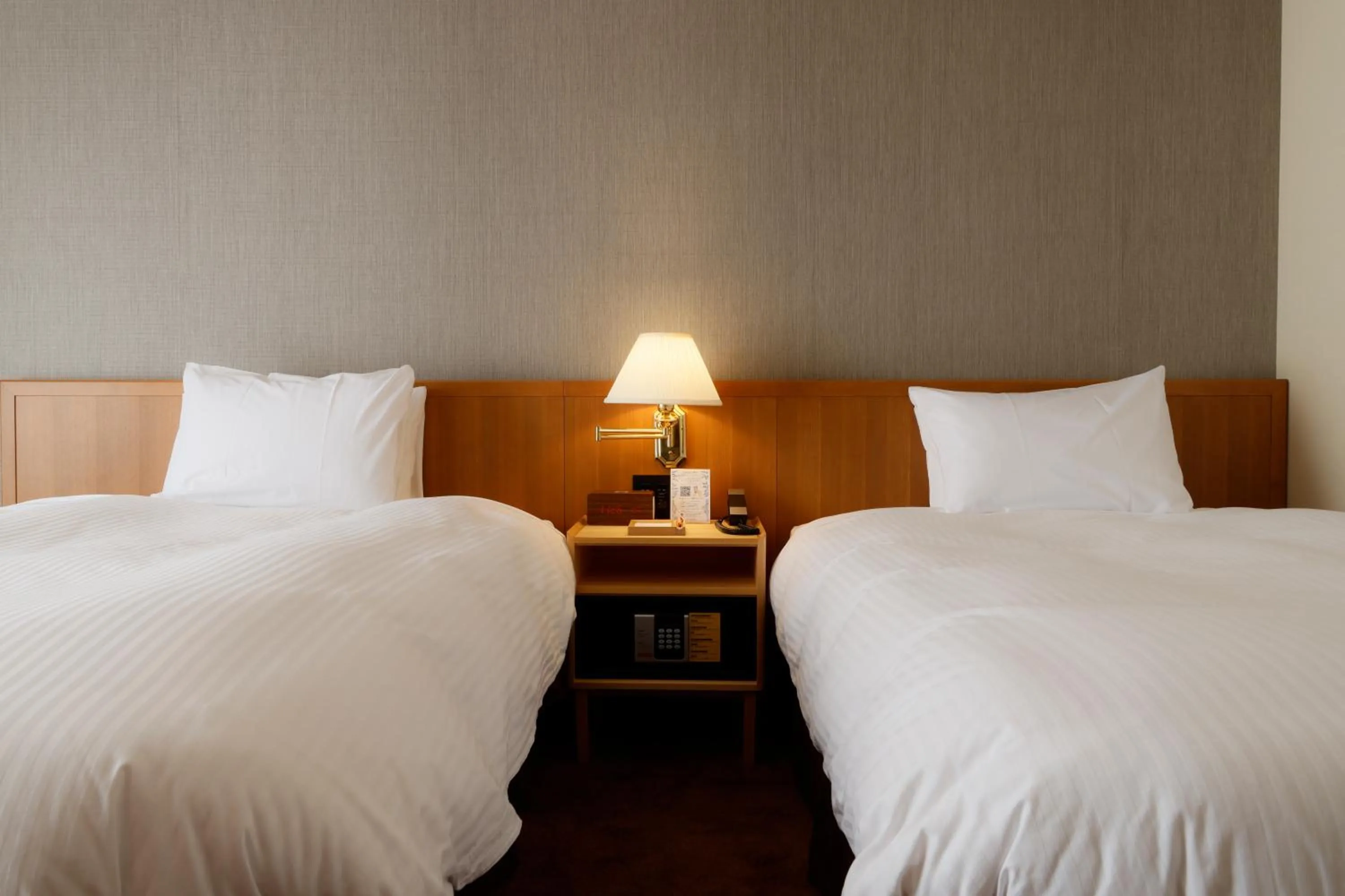 Bed in Hotel Nara Sakurai No Sato