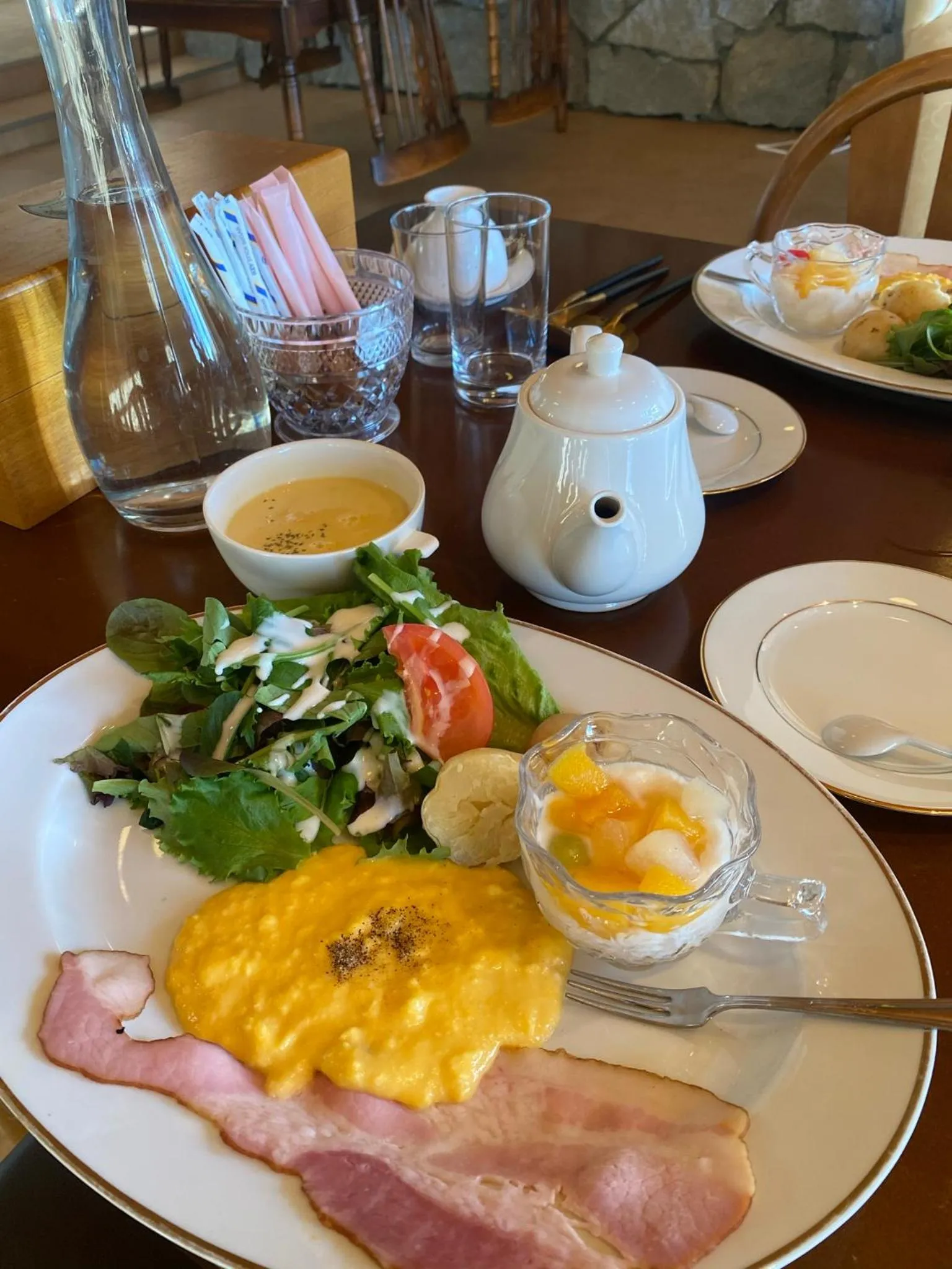 Breakfast in ISOLA Izukogen