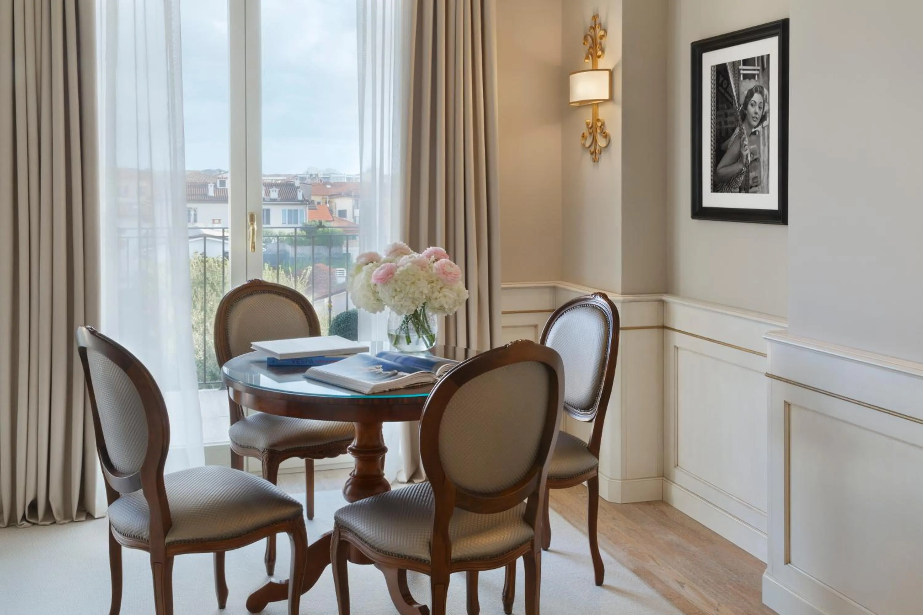 Living room in Grand Hotel Imperiale