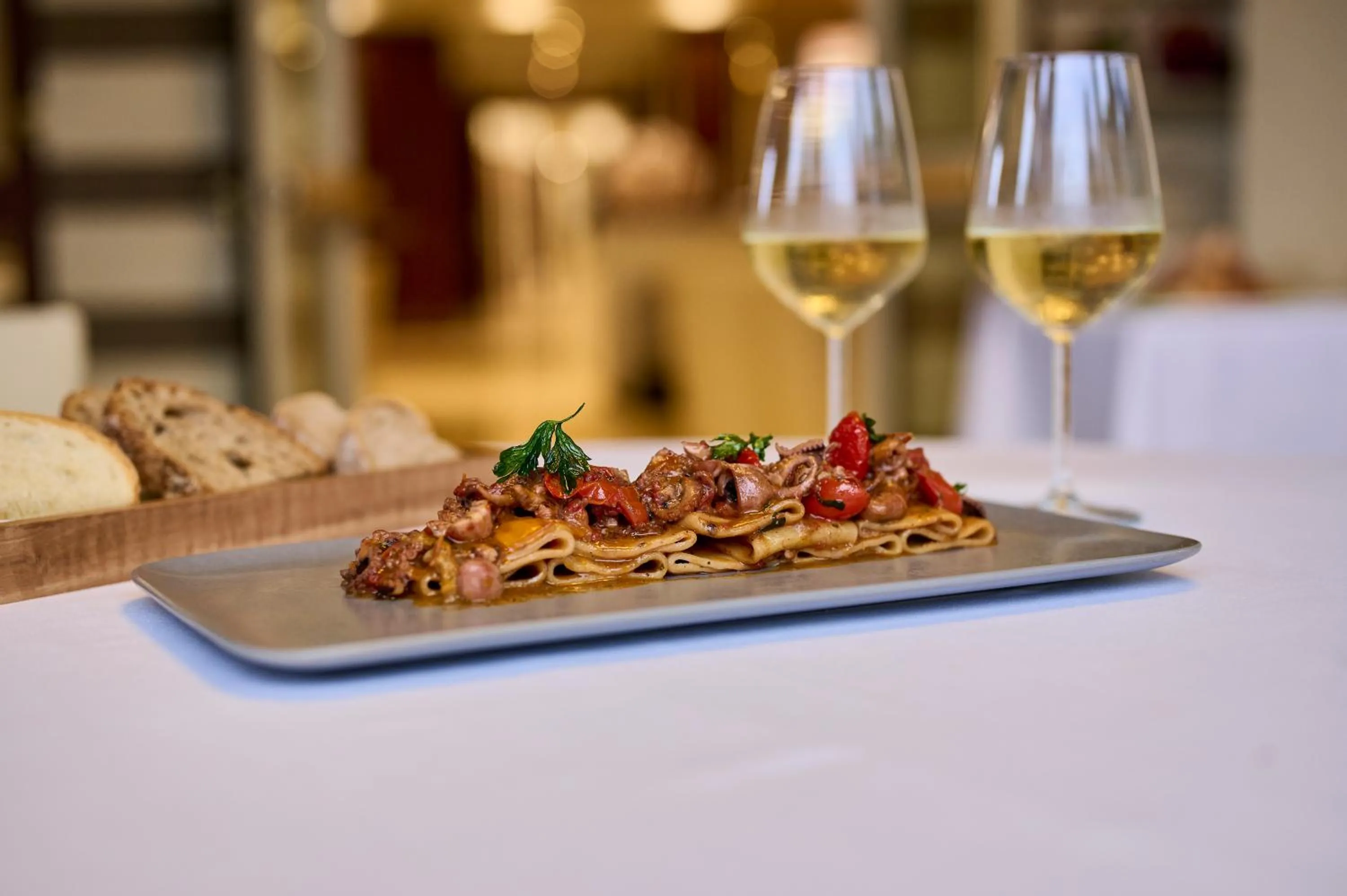 Food and drinks in Grand Hotel Imperiale