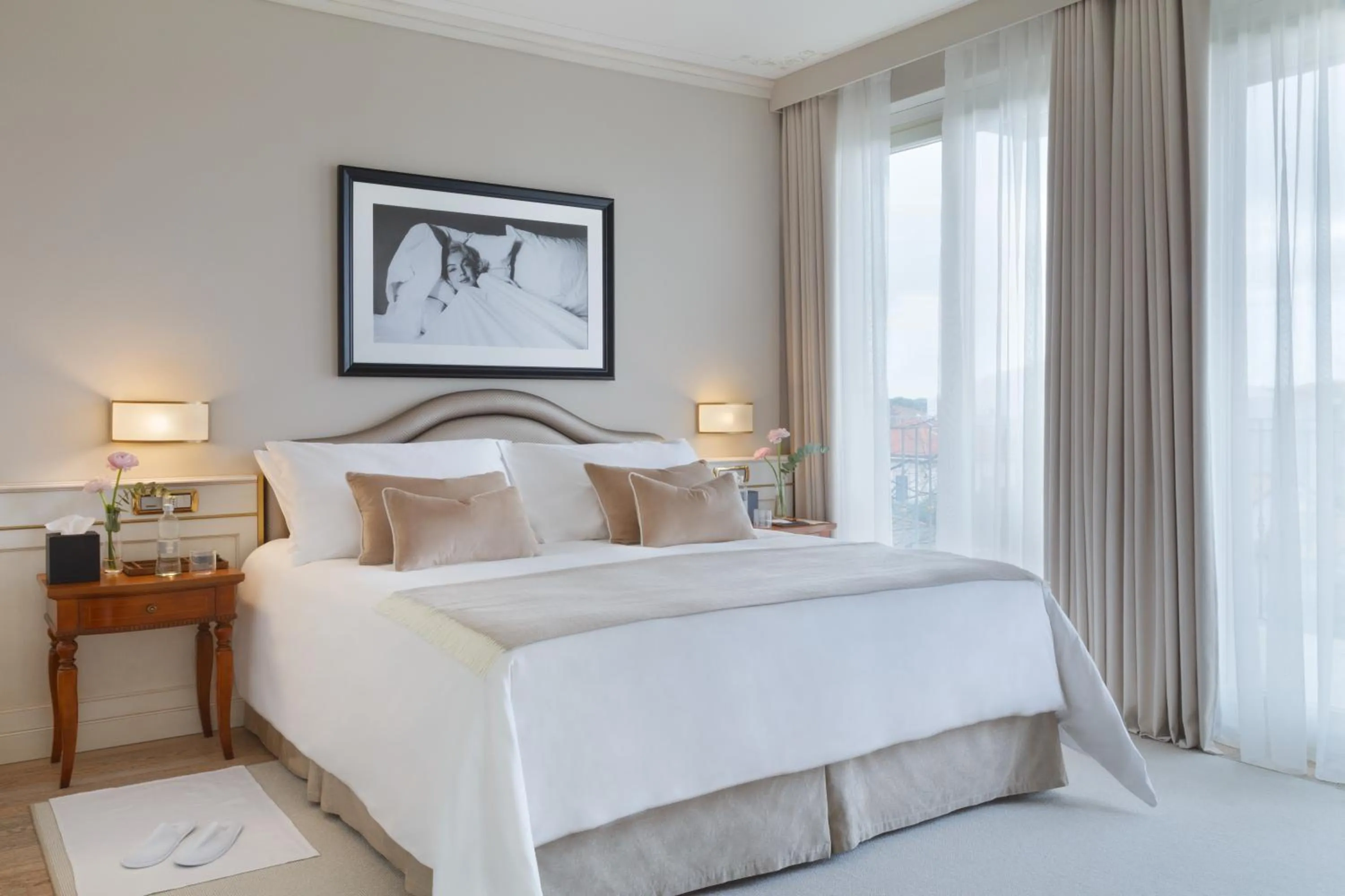 Bedroom, Bed in Grand Hotel Imperiale