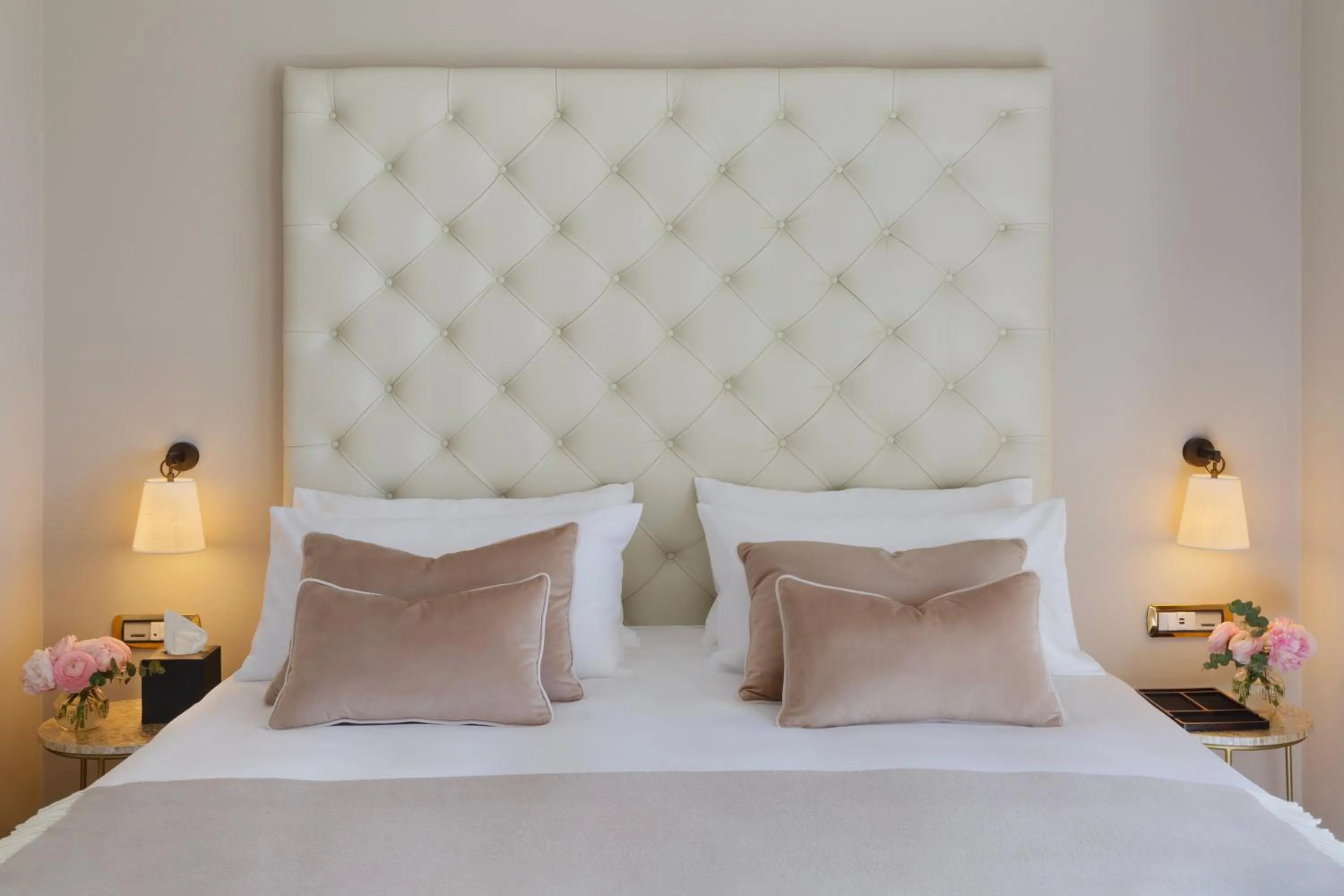 Bed in Grand Hotel Imperiale