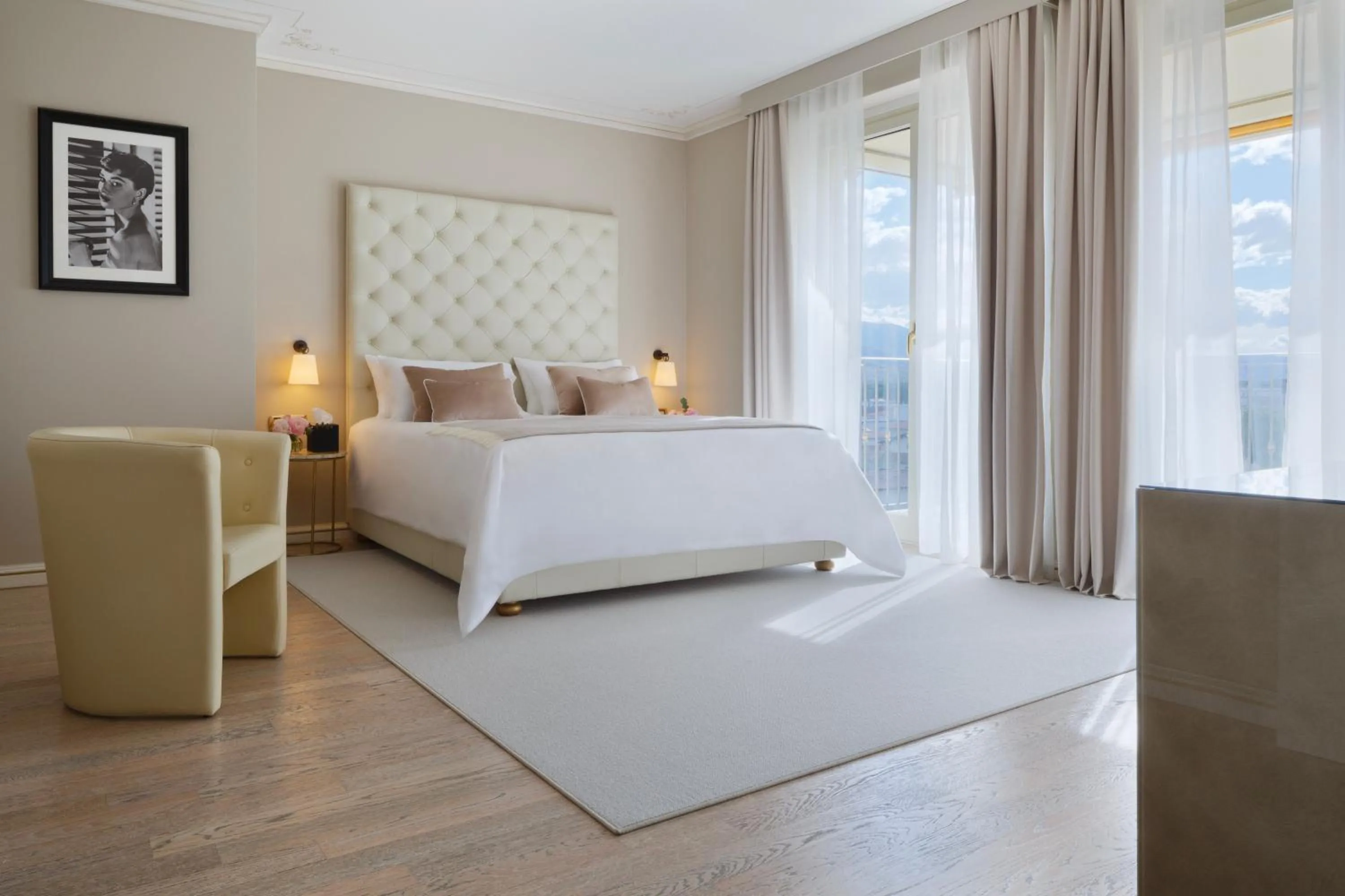 Bedroom, Bed in Grand Hotel Imperiale