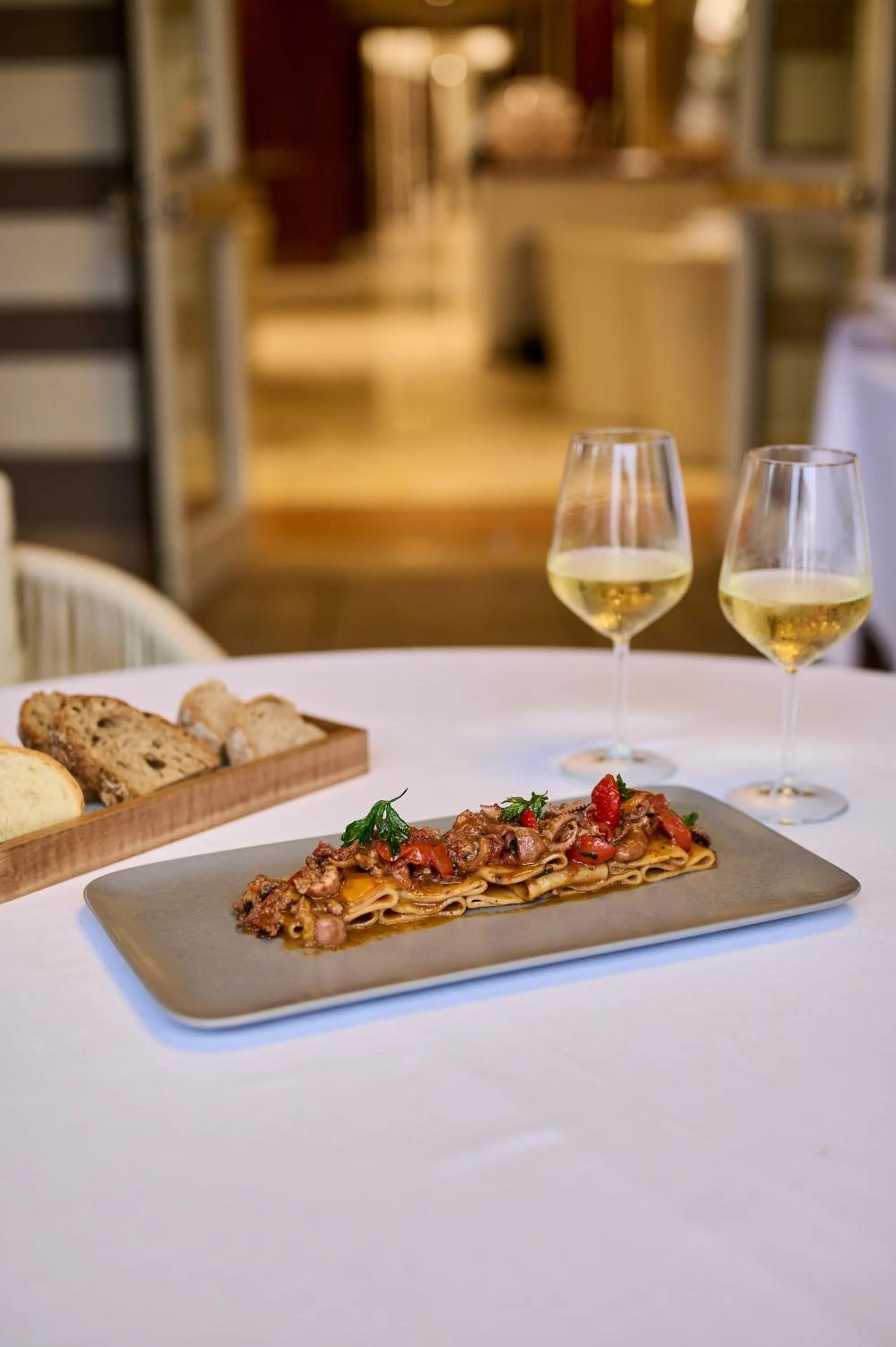 Food and drinks in Grand Hotel Imperiale