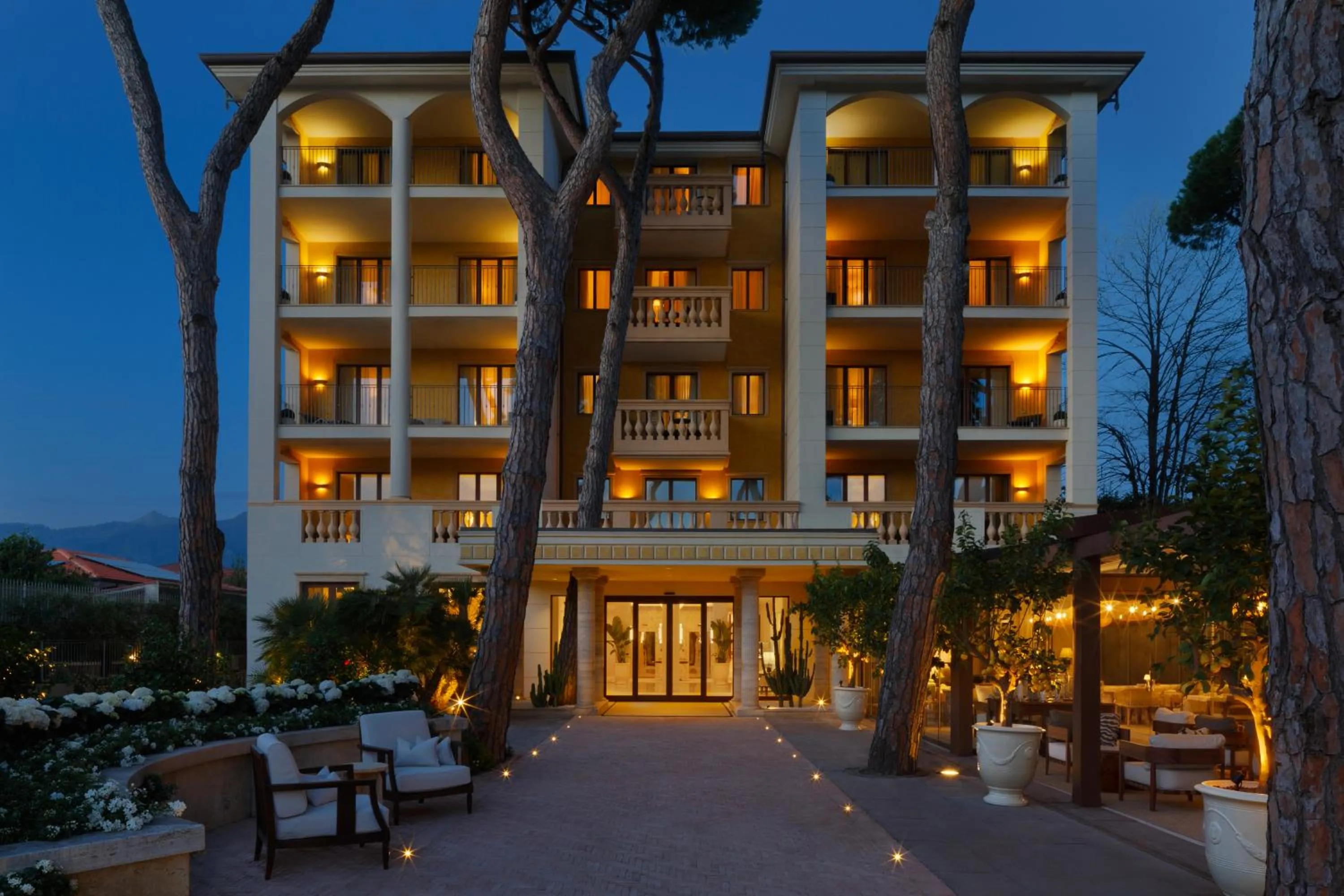 Property building in Grand Hotel Imperiale