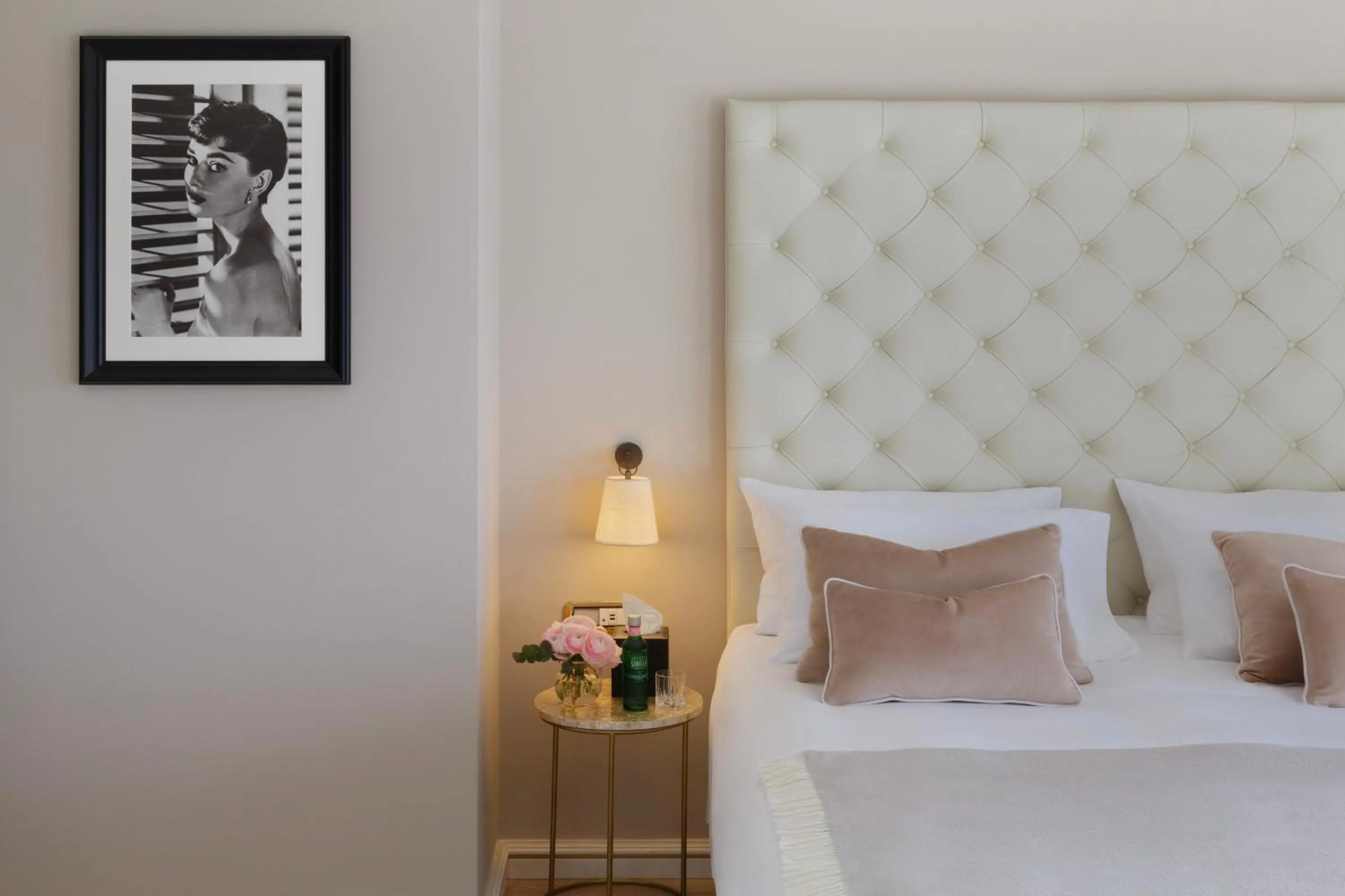 Bed in Grand Hotel Imperiale