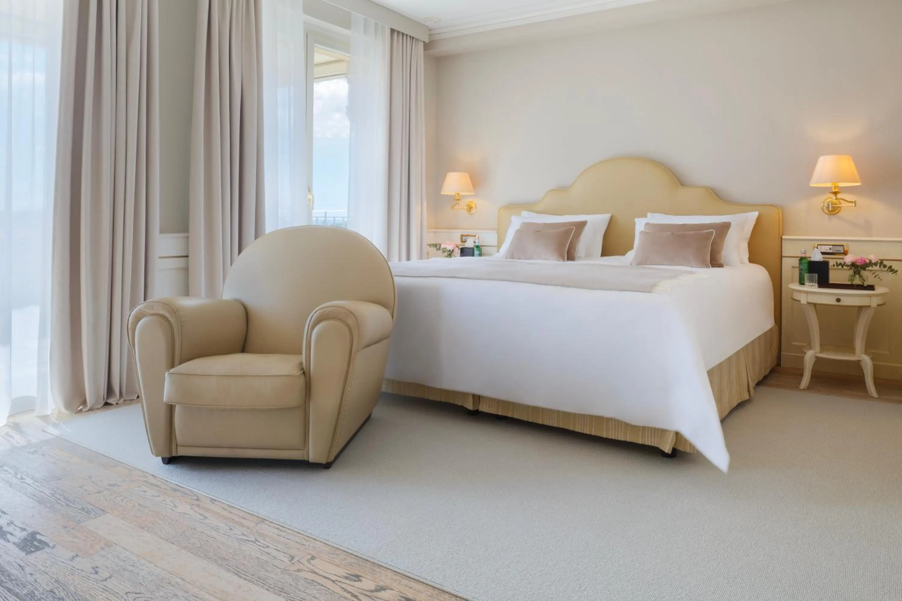 Bedroom, Bed in Grand Hotel Imperiale