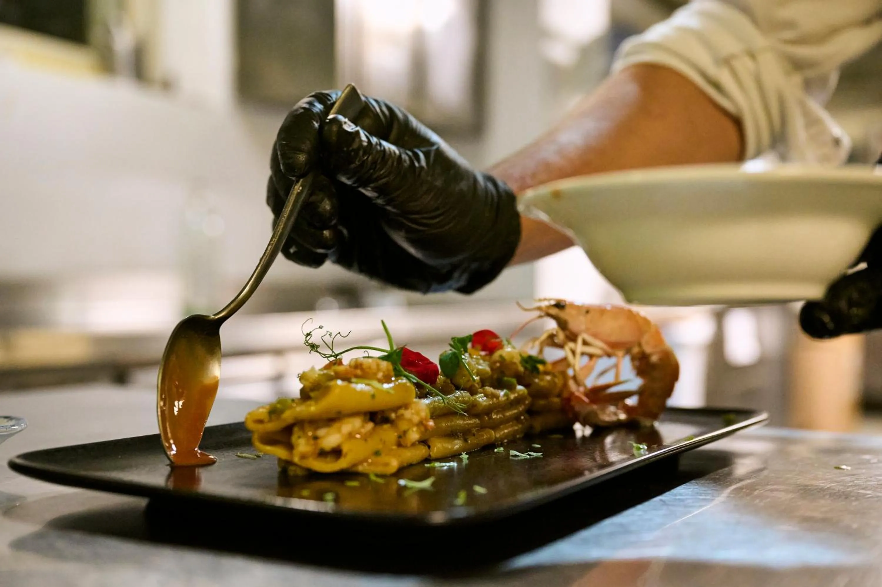 Food and drinks in Grand Hotel Imperiale