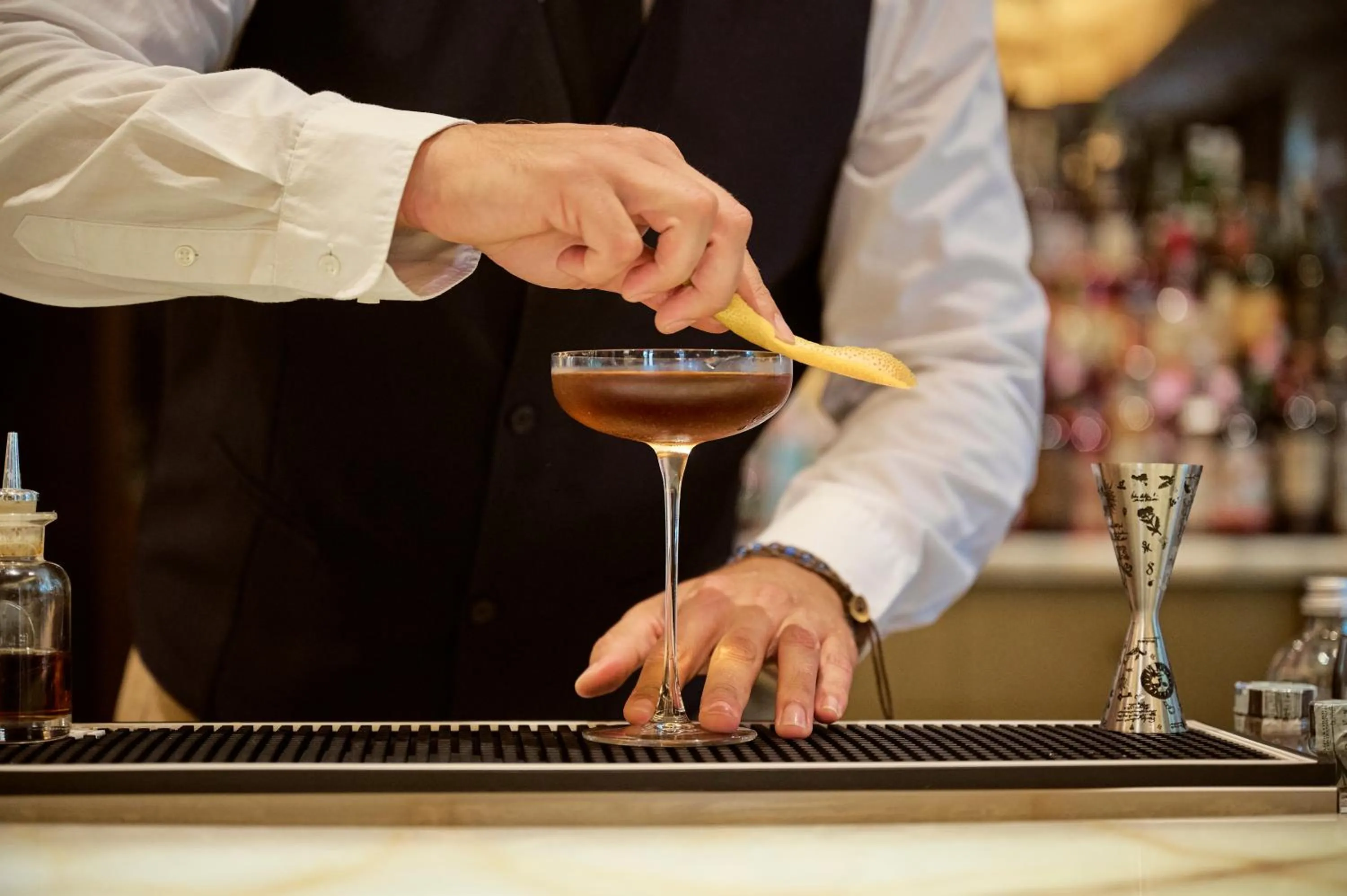 Lounge or bar in Grand Hotel Imperiale