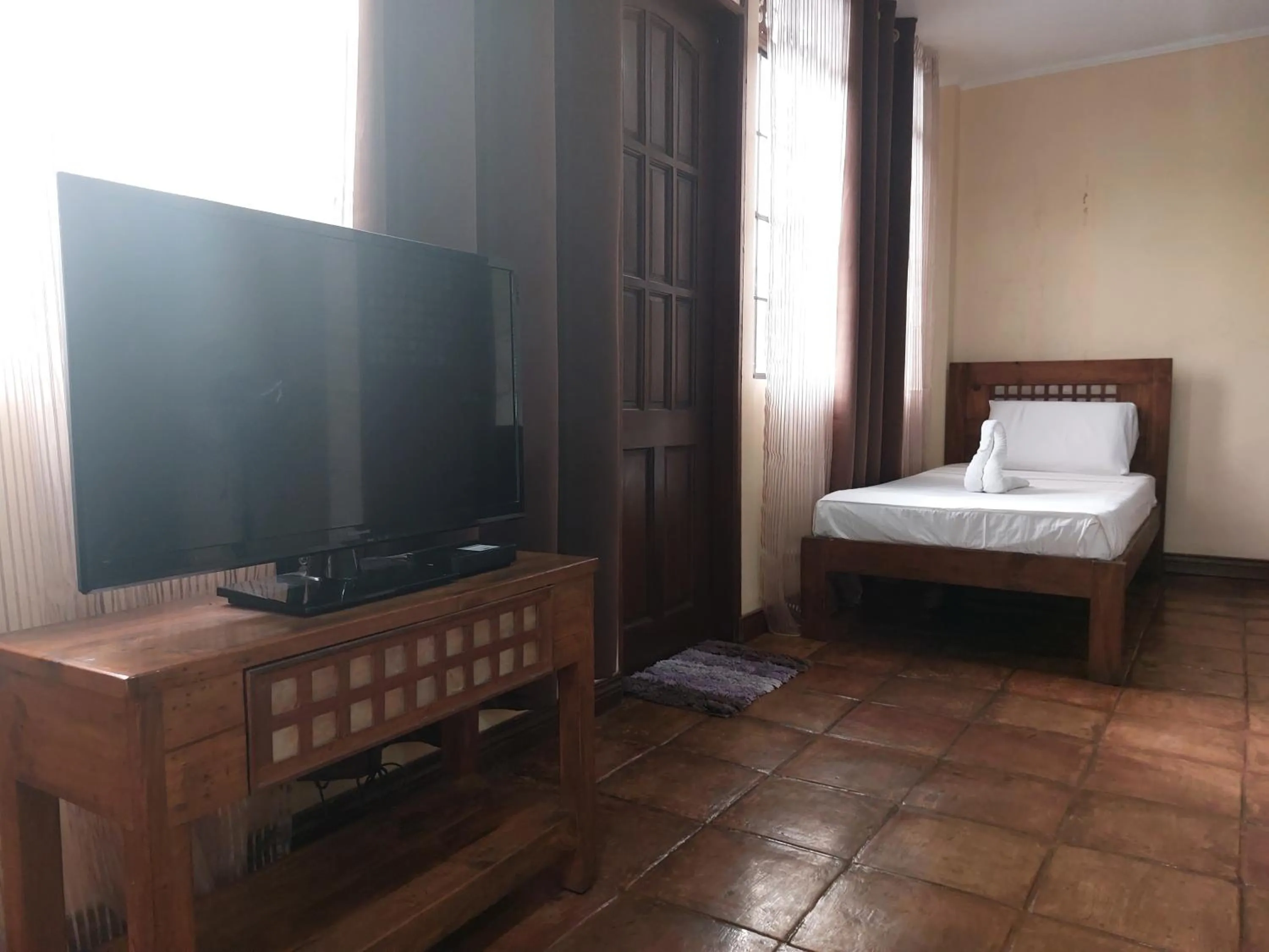 Bed in Makabata Guesthouse & Cafe