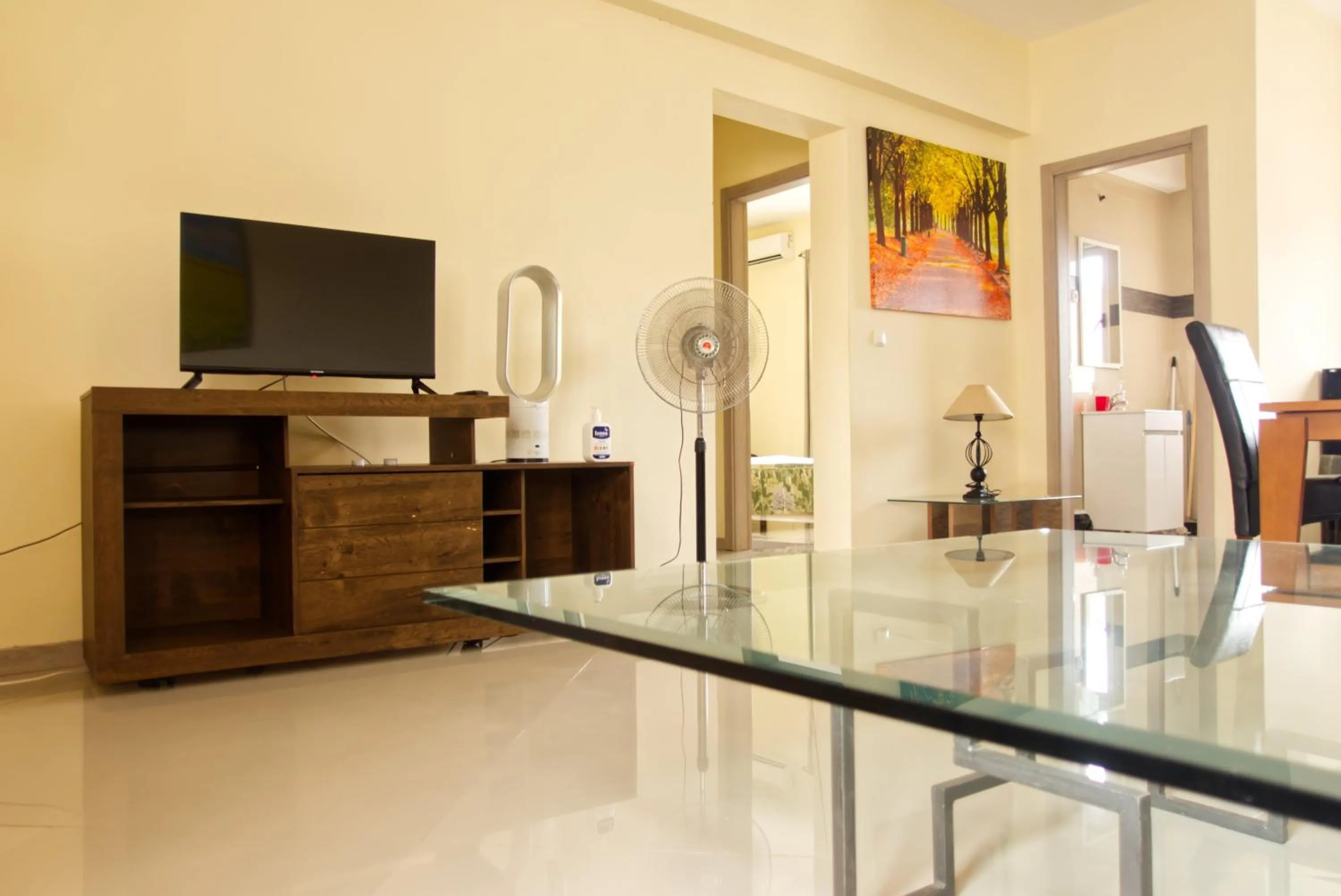 TV and multimedia in Praia Capital Residence Aparthotel