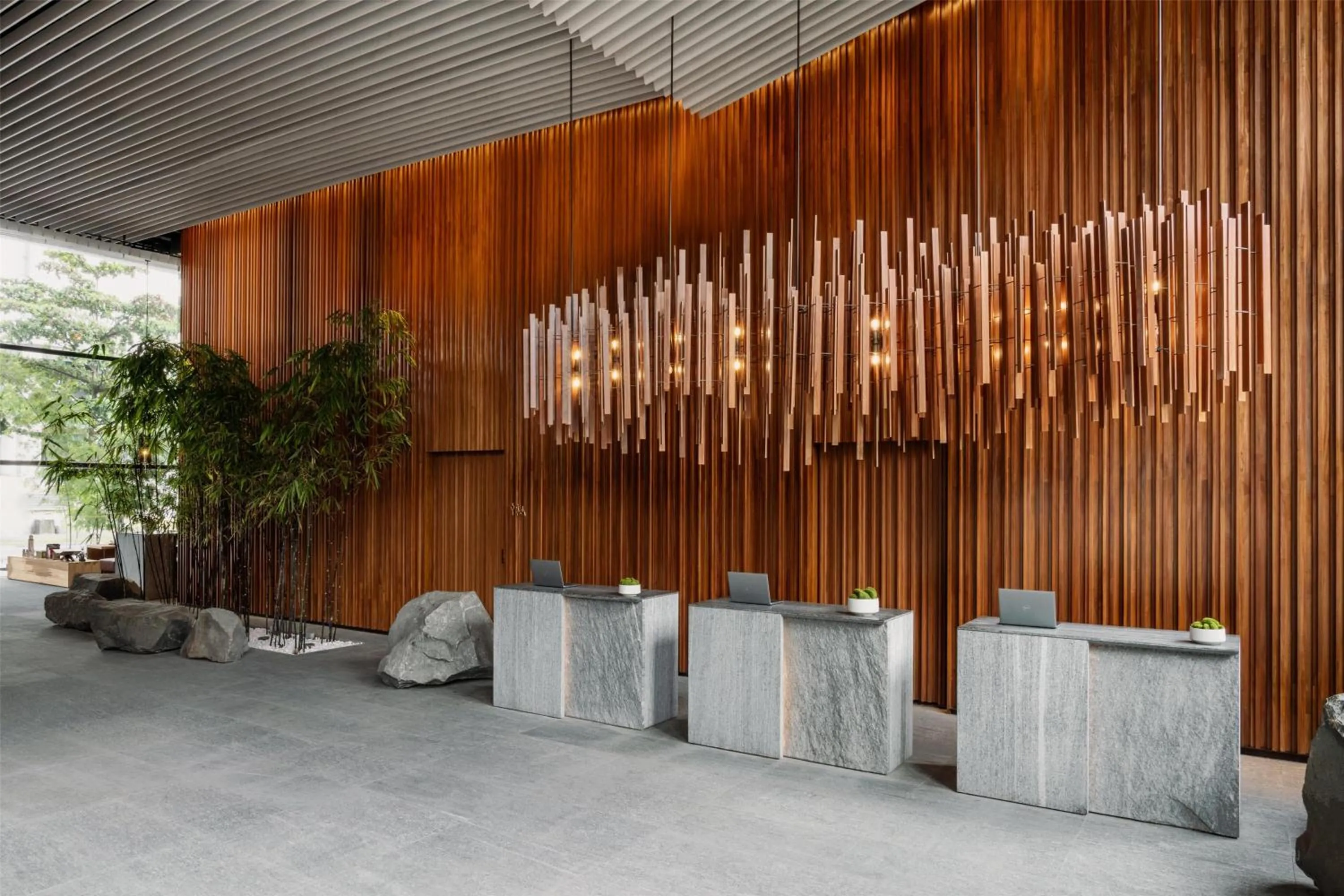 Lobby or reception in Hyatt Centric Kota Kinabalu