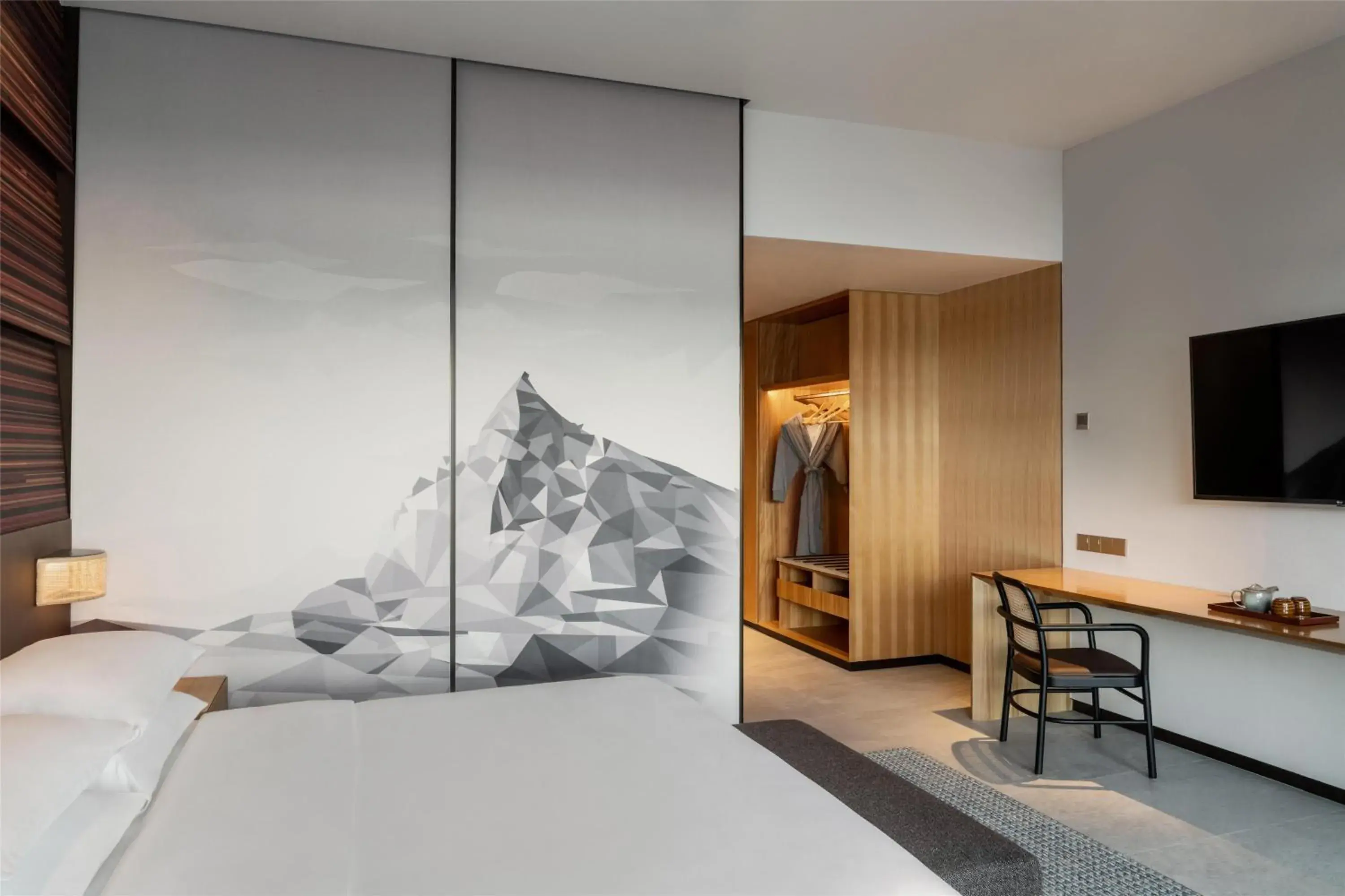 King Room with Hill View in Hyatt Centric Kota Kinabalu King Room with Hill View in Hyatt Centric Kota Kinabalu