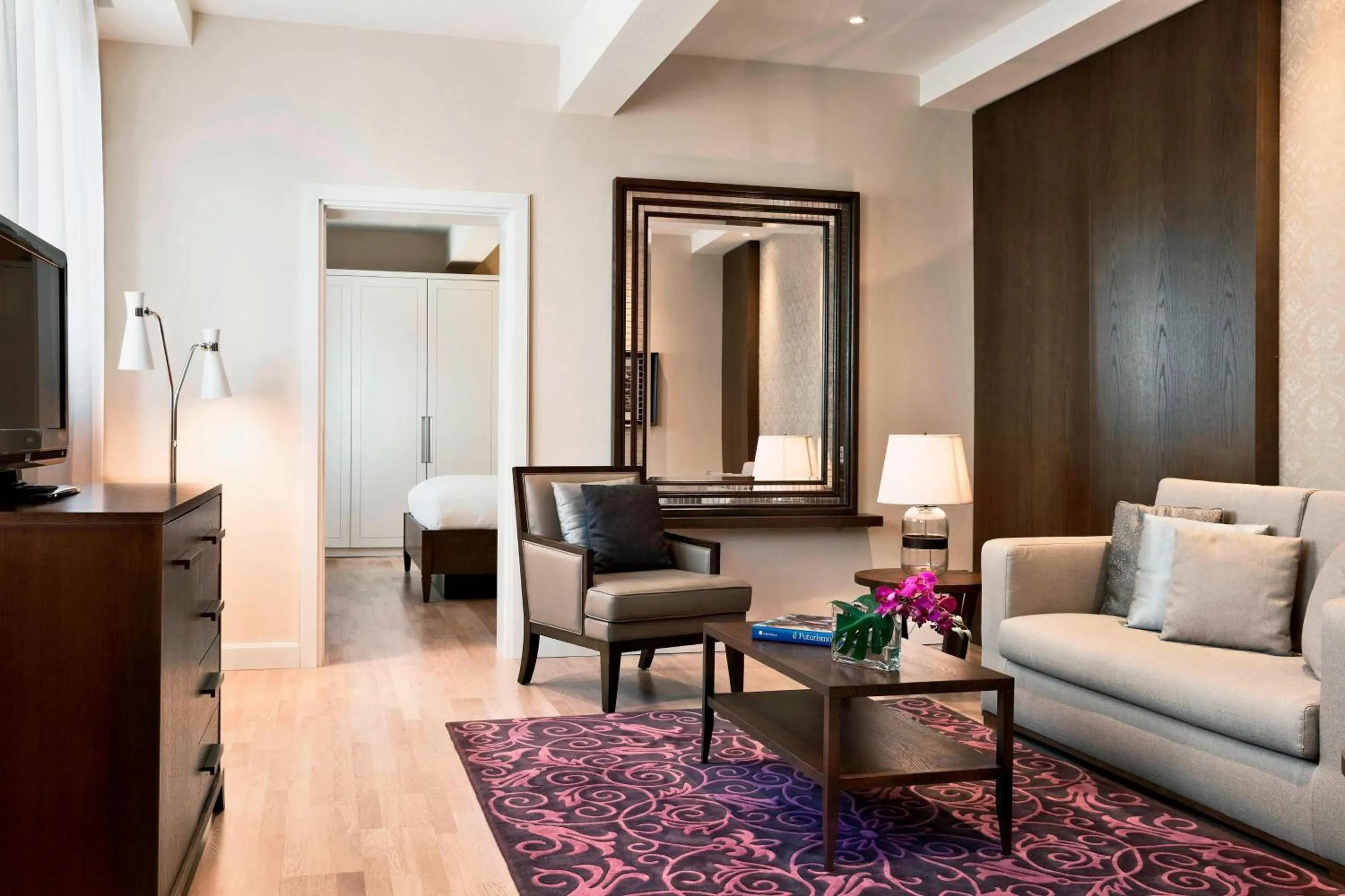 Living room in Renaissance Tuscany Il Ciocco Resort & Spa